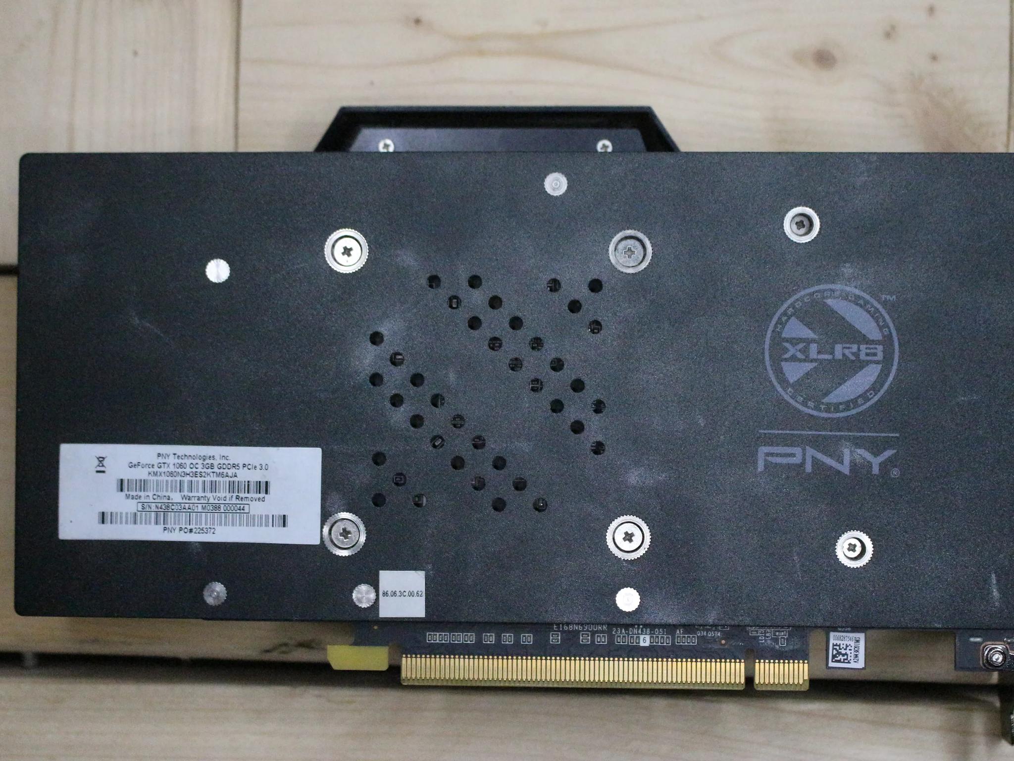 PNY GTX 1060 3GB OC - XLRB