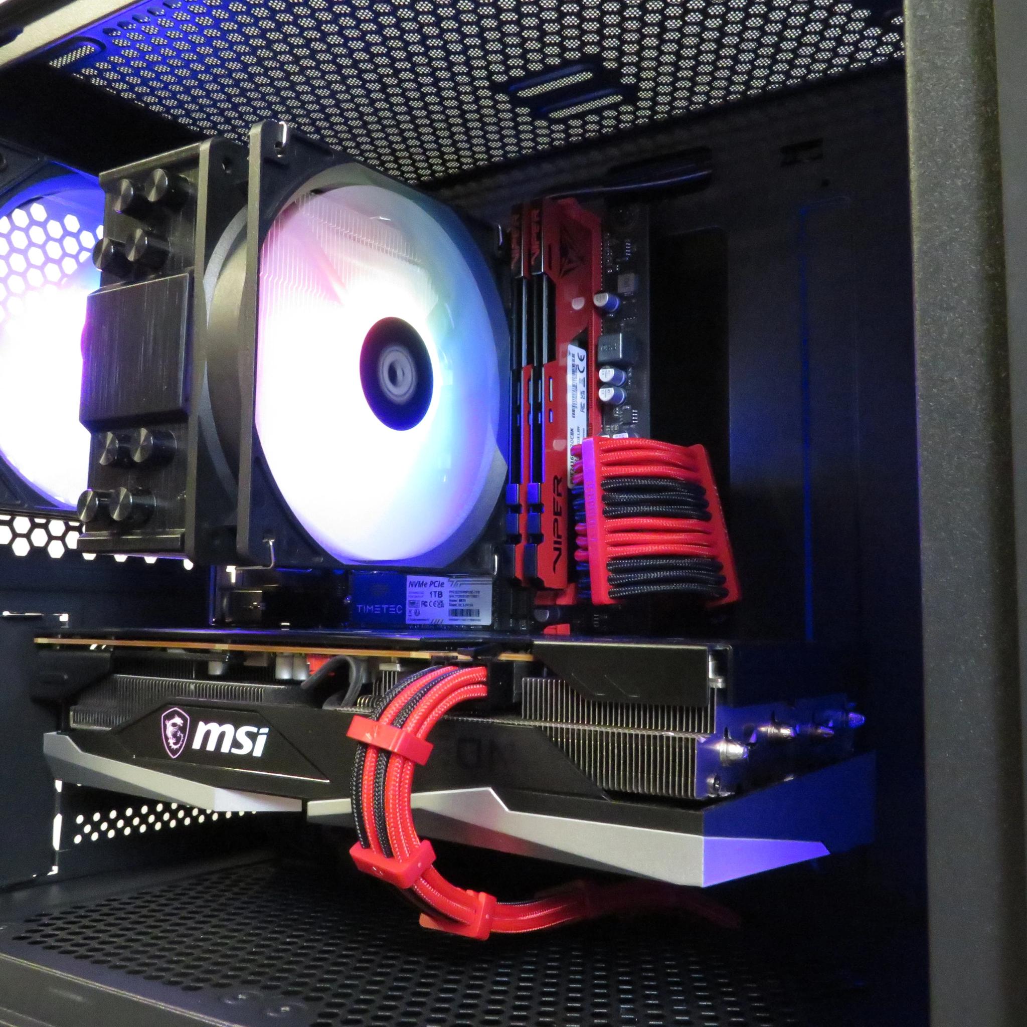 Mid Range Master! *All new parts* Ryzen 5 5500 + RX 6600XT + 16 GB DDR4 + 1 TB NVME SSD