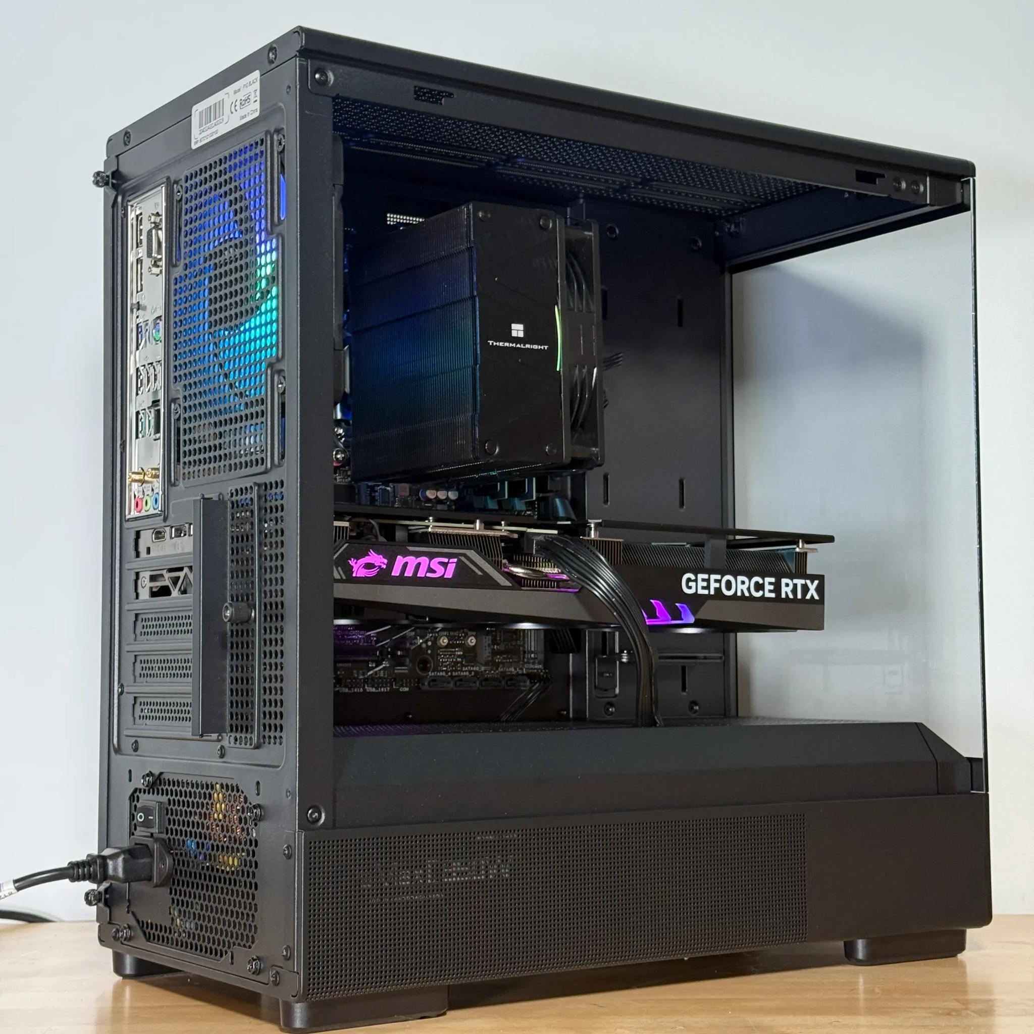 RTX 4070 Ryzen 5 7600x Gaming PC