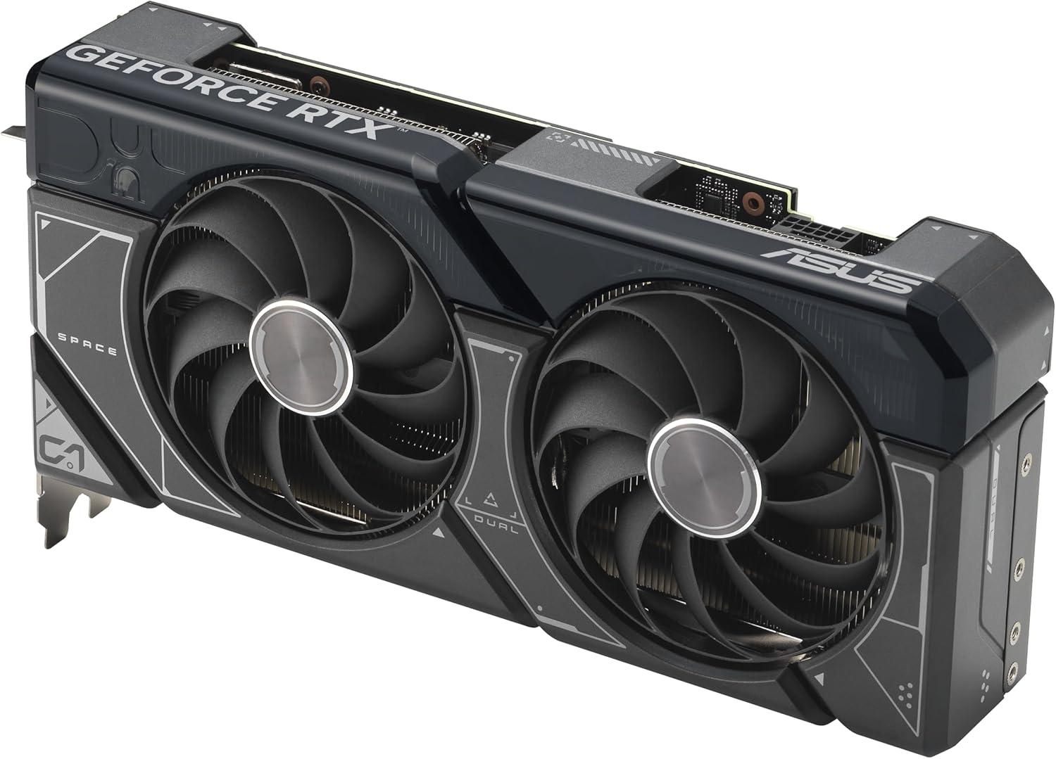 ASUS Dual RTX 4070 Ti Super OC 16GB Dual GDDR6X Video Graphics Card GPU