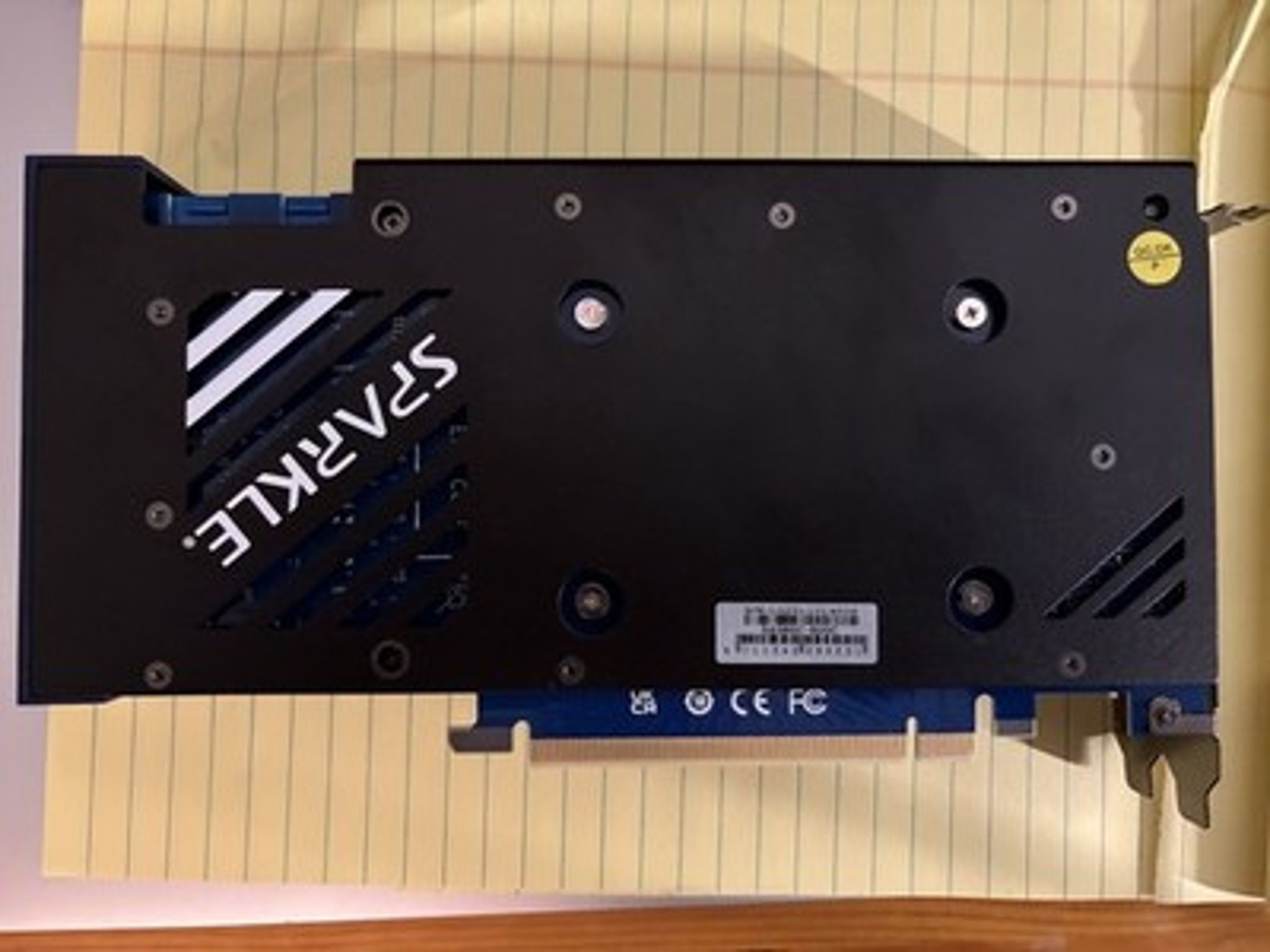 SPARKLE Intel Arc A580 ORC OC 8GB GDDR6 Dual Fan PCIe HDMI/DP DX12