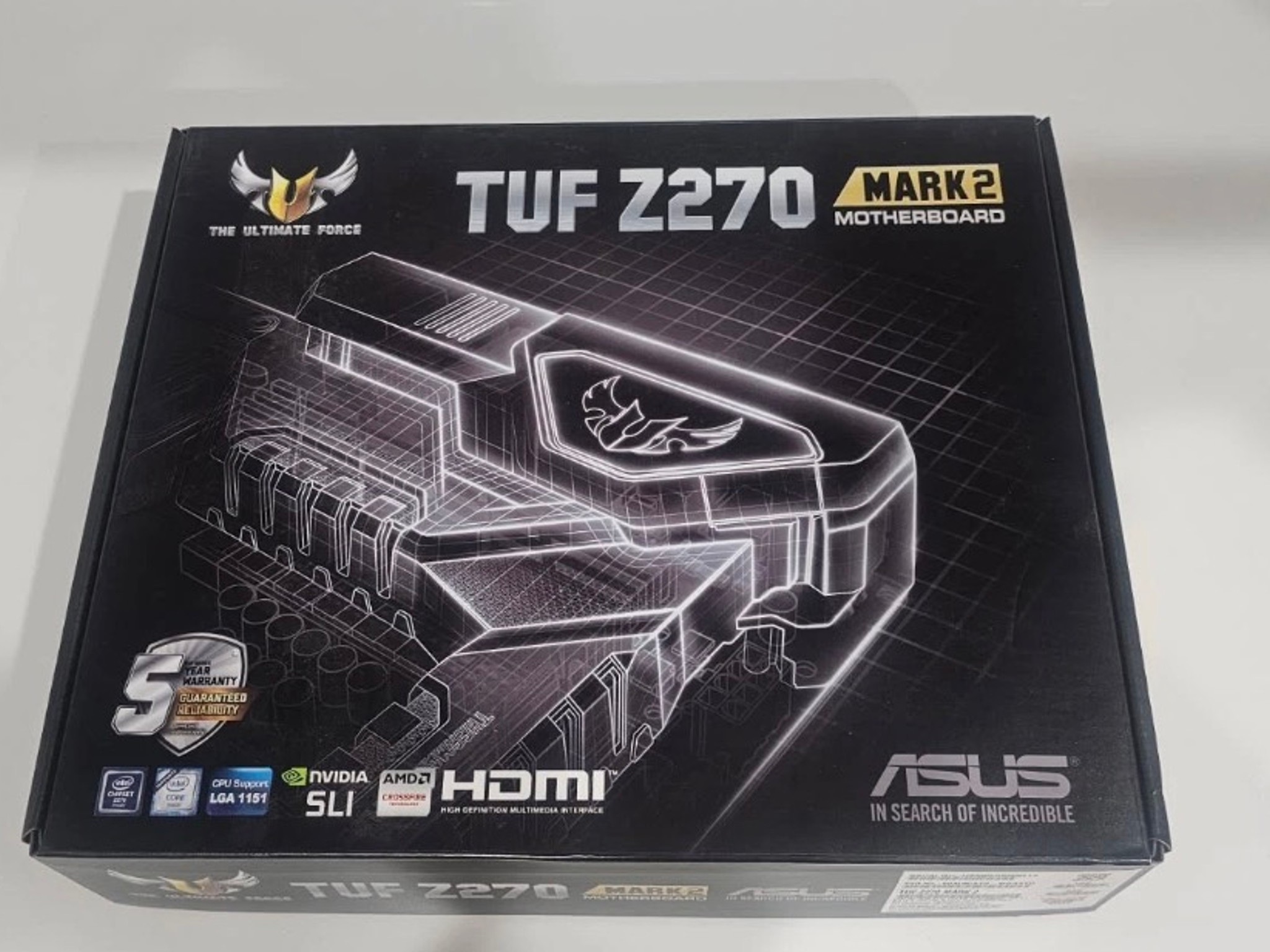 ASUS TUF Z270 Mark 2 LGA1151 DDR4 HDMI DVI M.2 USB 3.1 Z270 ATX Motherboard