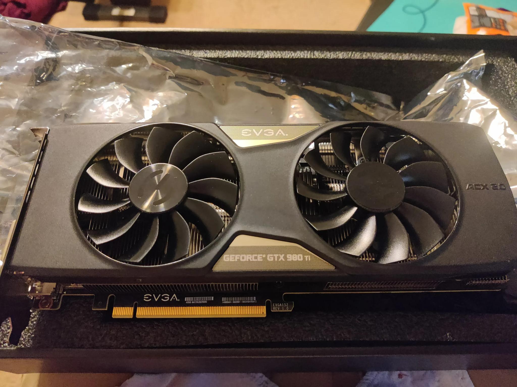 SUPER CLEAN EVGA 980 TI SC DEEP SALE!