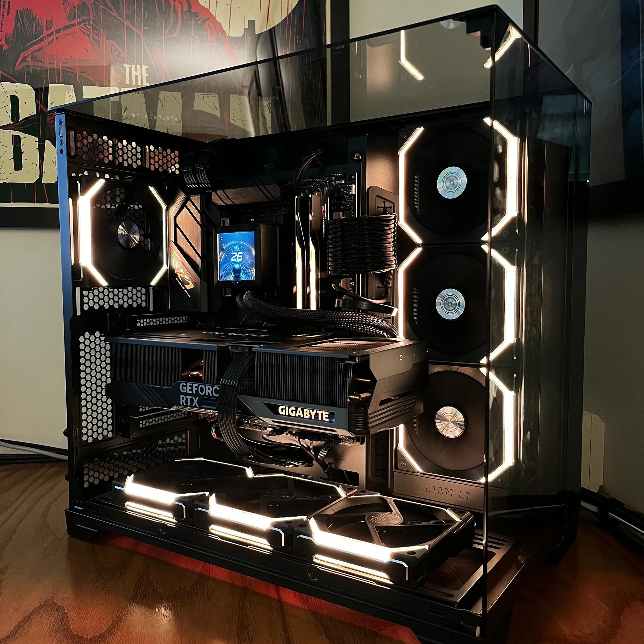 Tesseract - RTX 4080 SUPER OC | Ryzen 7 7800X3D | 32G @6000MT/s | 4TB | 1000W Platinum PSU