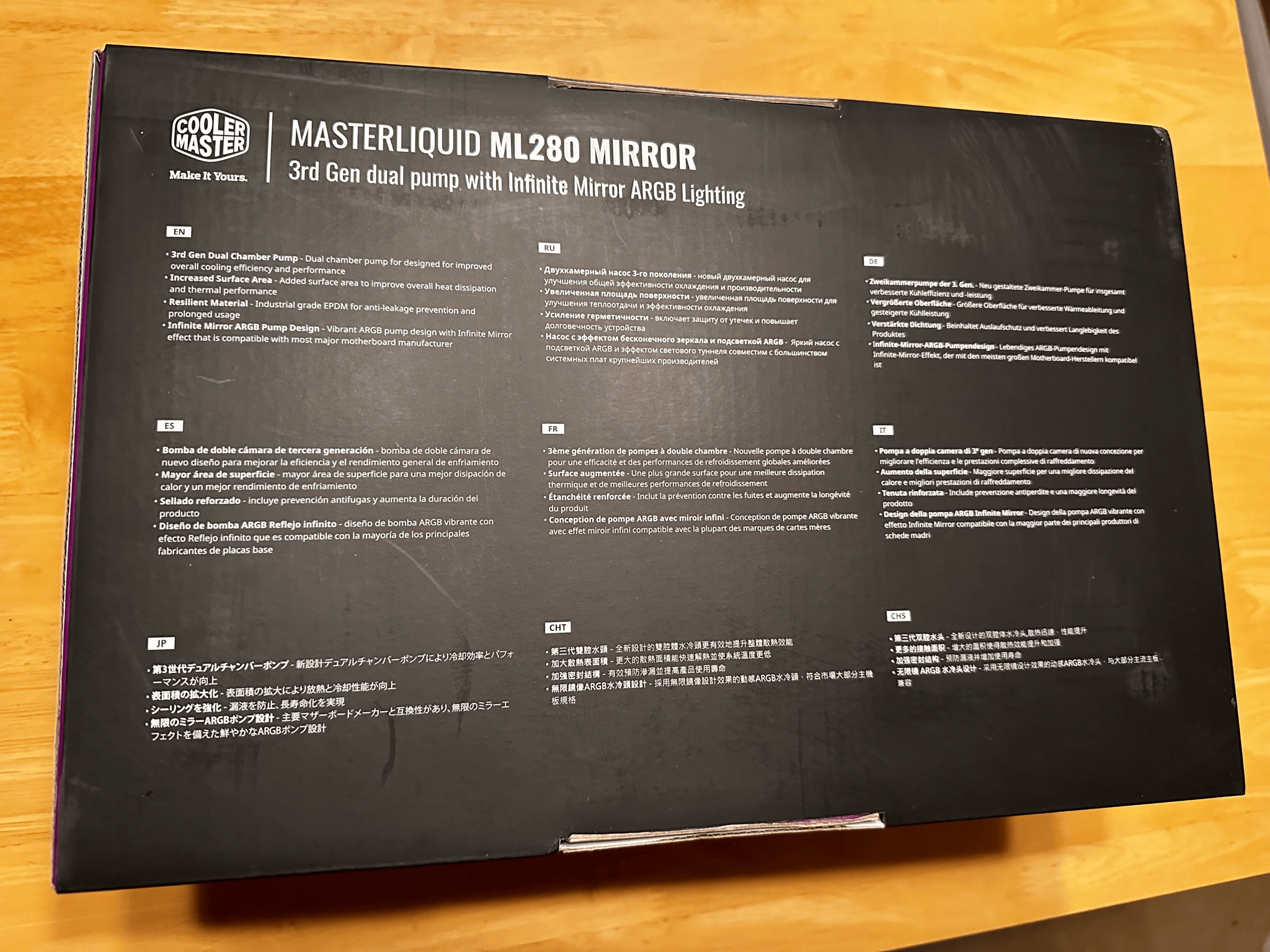 Cooler Master MasterLiquid ML280 Mirror Liquid CPU Cooler