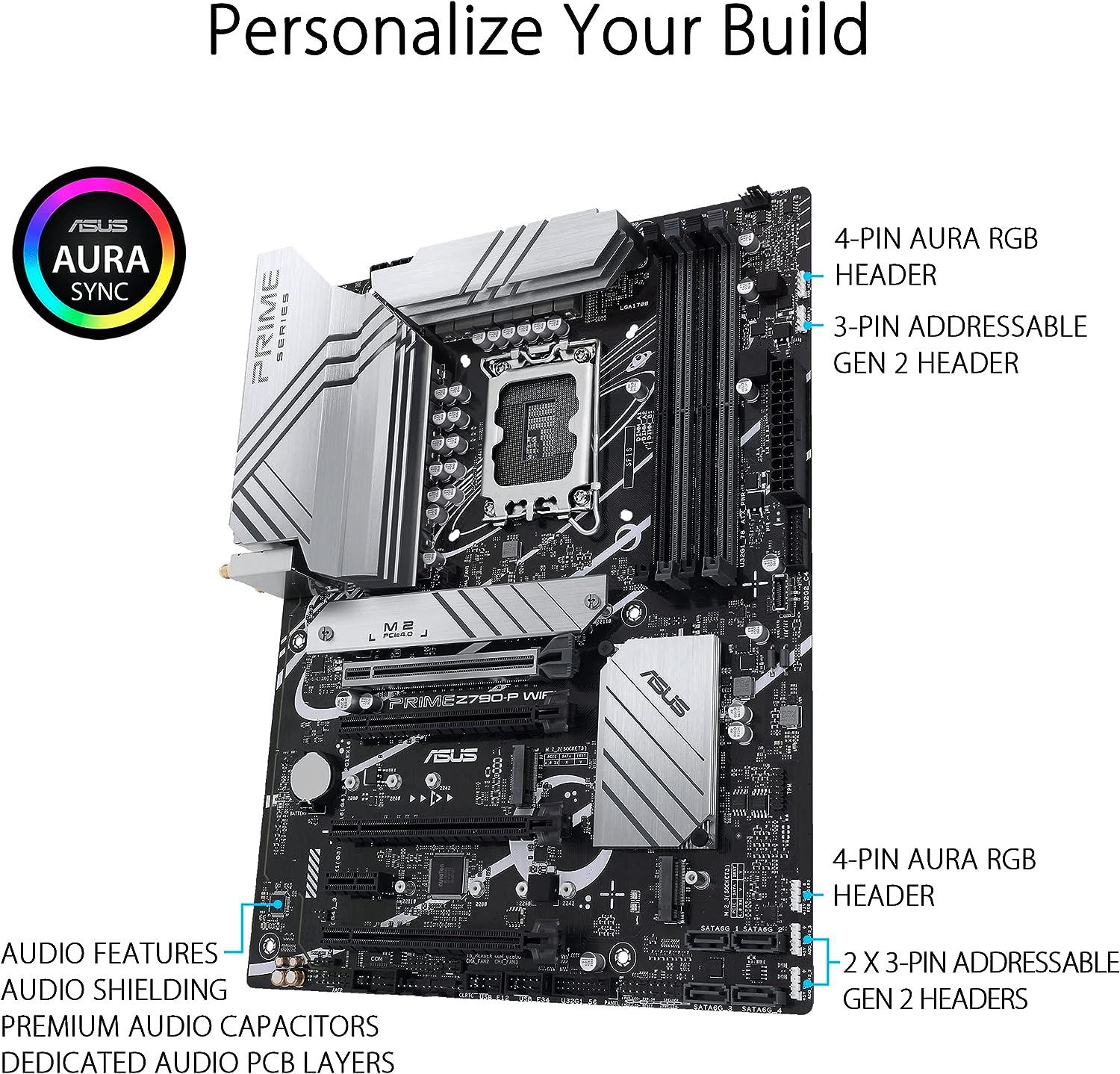 Brand New ASUS Z790-P PRIME WiFi Intel LGA 1700 ATX Motherboard