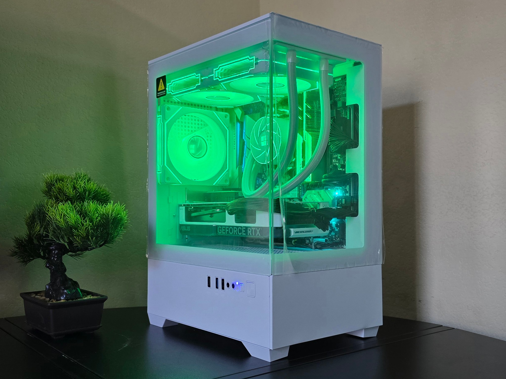 Custom Gaming PC "Glacial Aurora" - Ryzen 5 5600X | RTX 4060 | 32GB RGB RAM