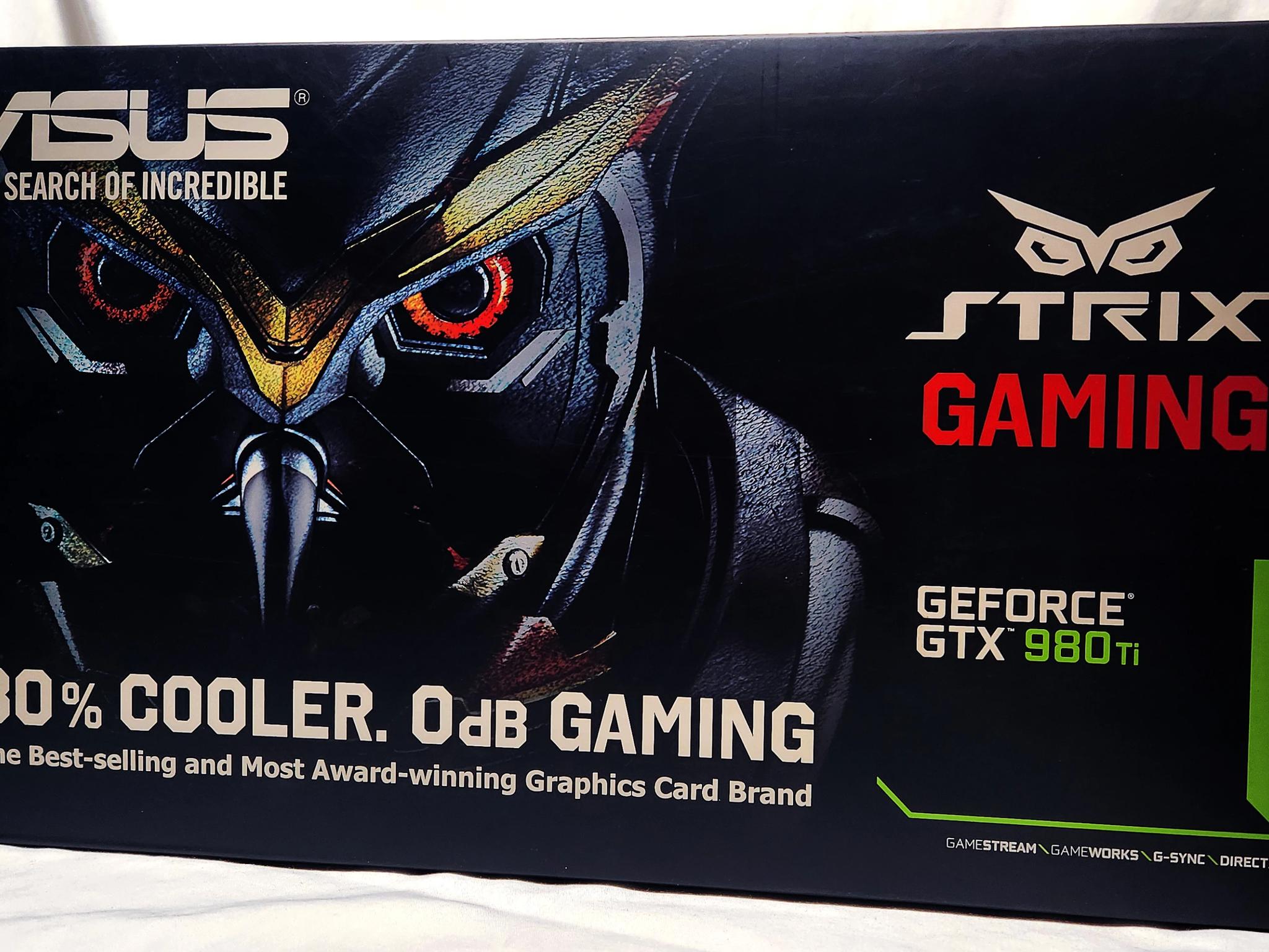 Asus STRIX 980ti Direct CU OC