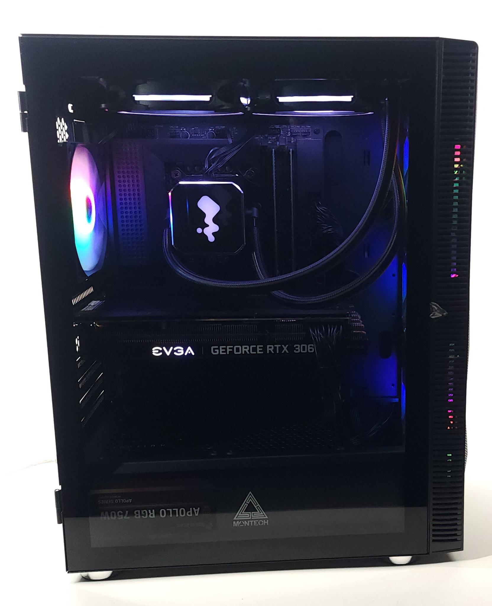 Gaming PC i7-10700K 16GB RAM 1TB SSD RTX 3060 Ti 8GB Windows 11 Computer