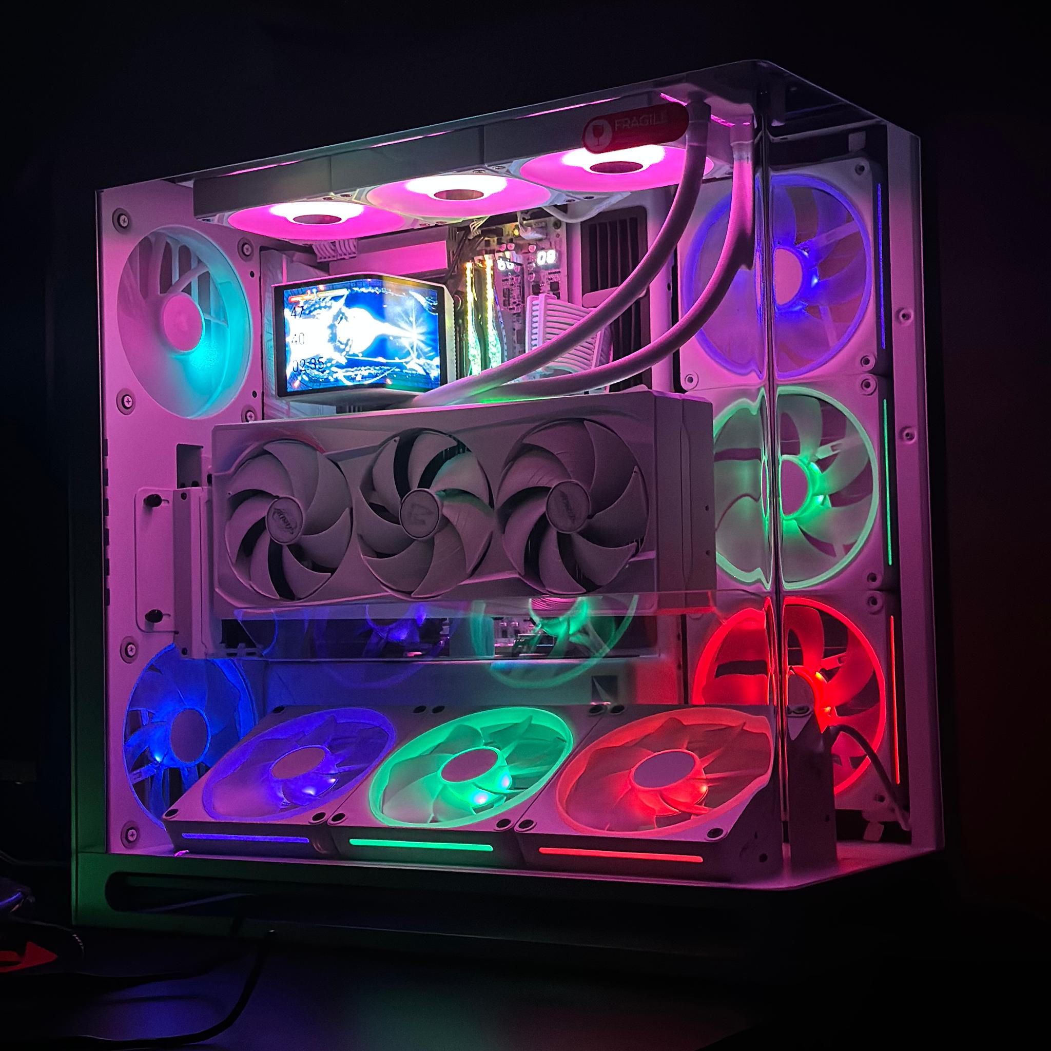 RTX 5090 Master ICE + Ryzen 9800X3D beast PC, 4TB NVMe, 32GB RAM, 4K ready