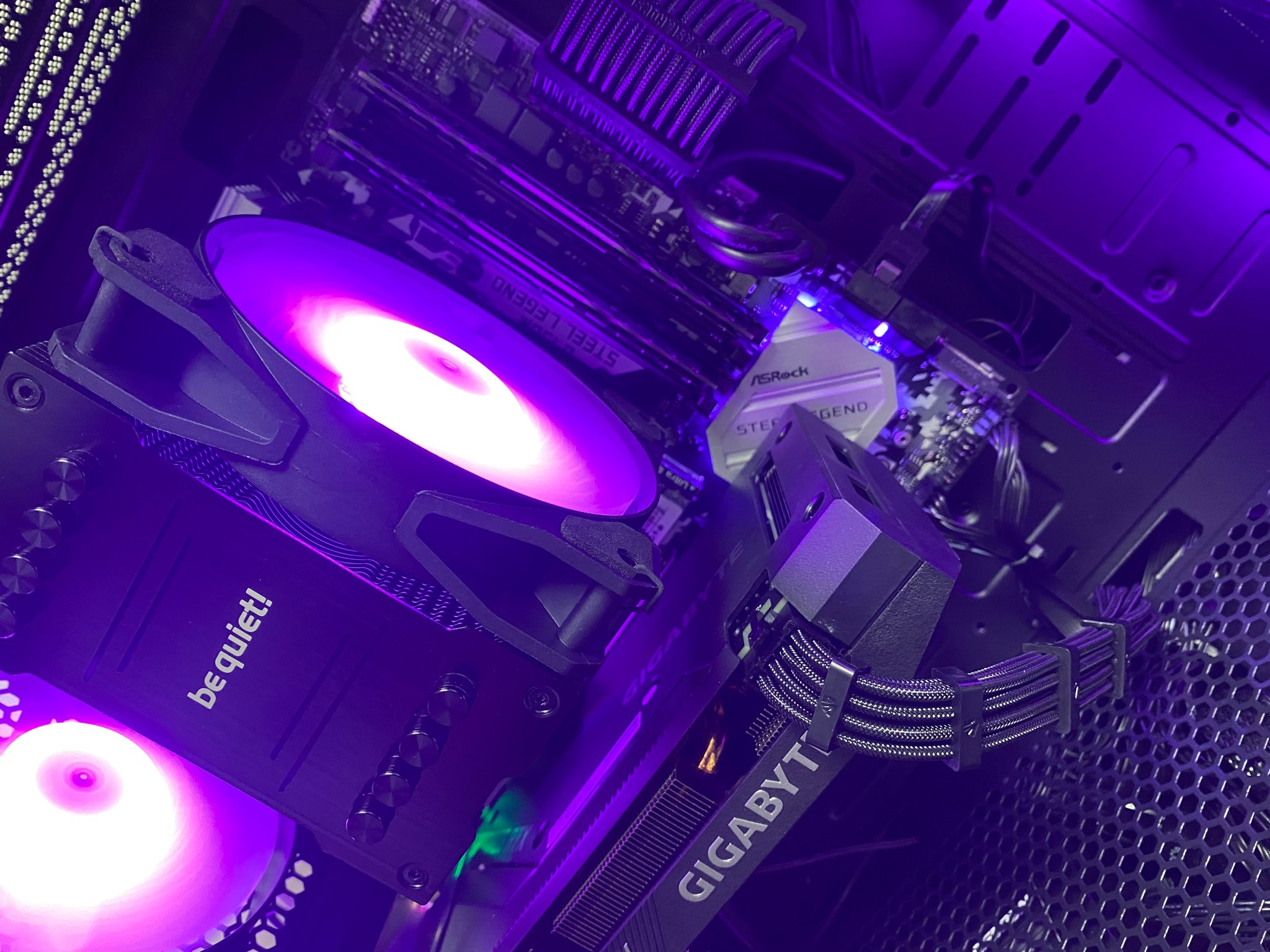 🖤Ryzen 5/32GB/1TB/RX3060 12Gb 🖤Night Shadow🖤 All New Parts