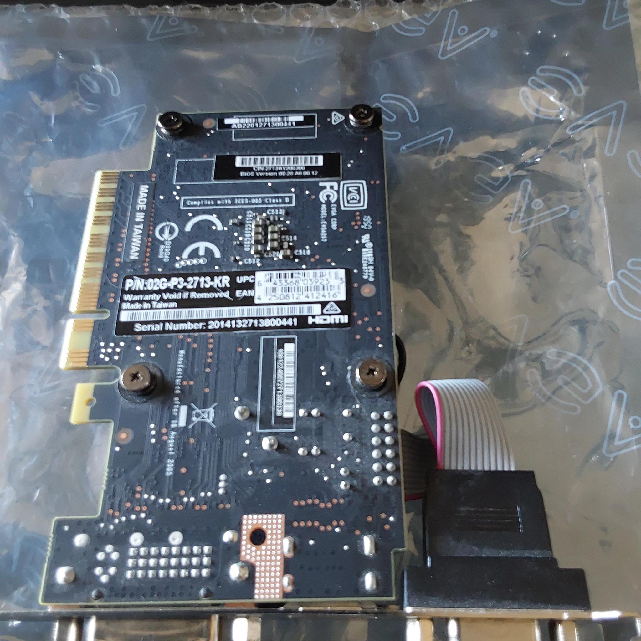 EVGA GeForce GT 710 2GB Low-Profile Graphics Card