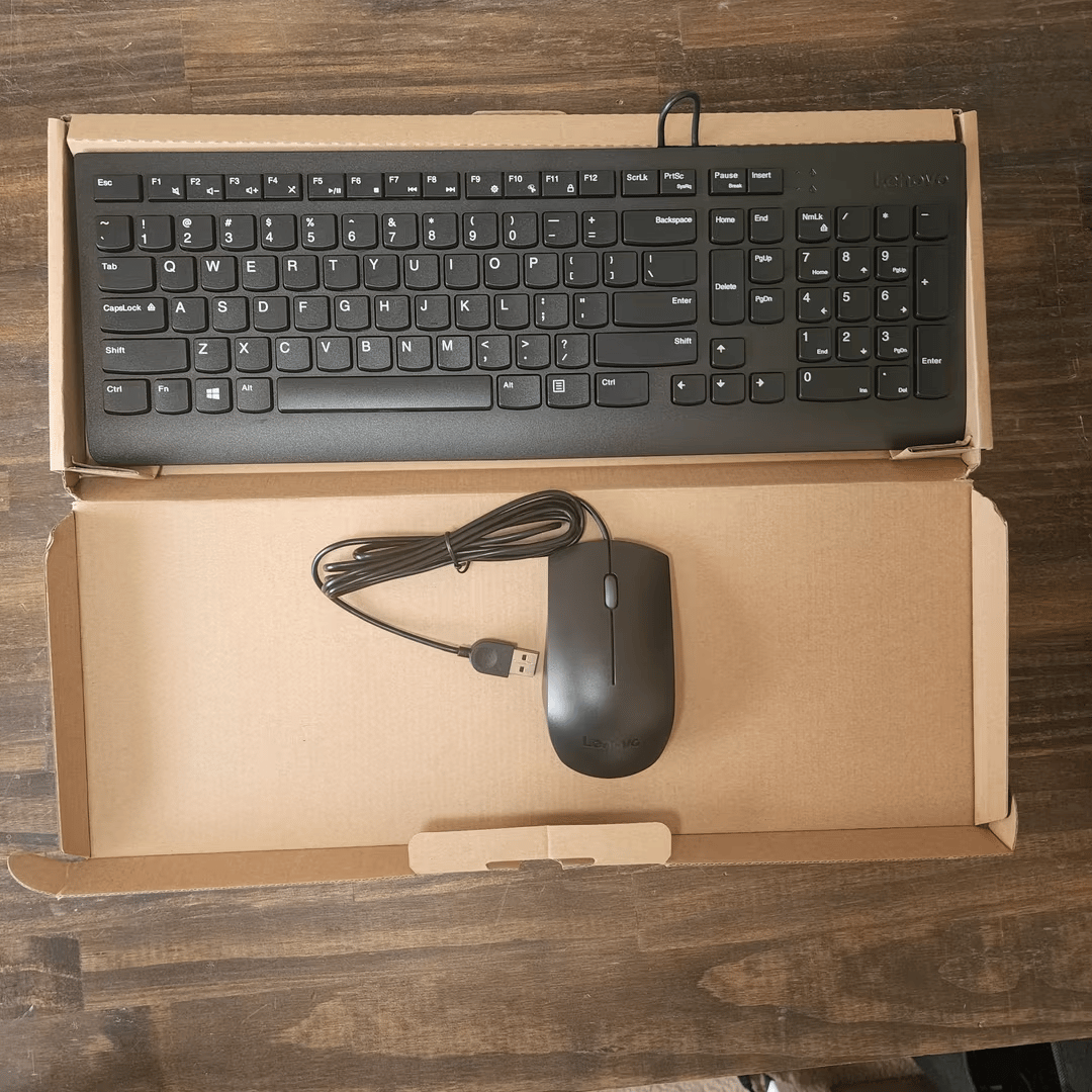 Lenovo Keyboard and Mouse!
