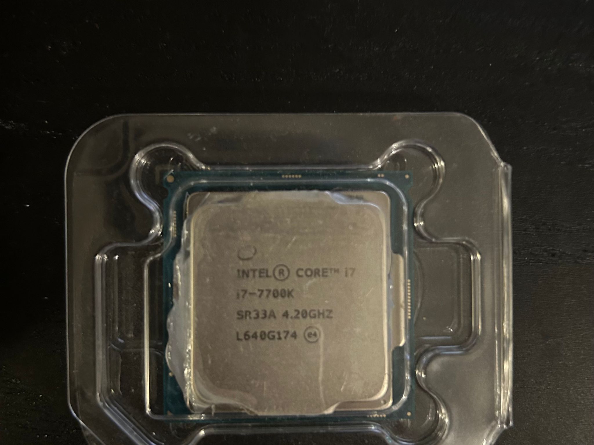 Intel i7 7700k CPU