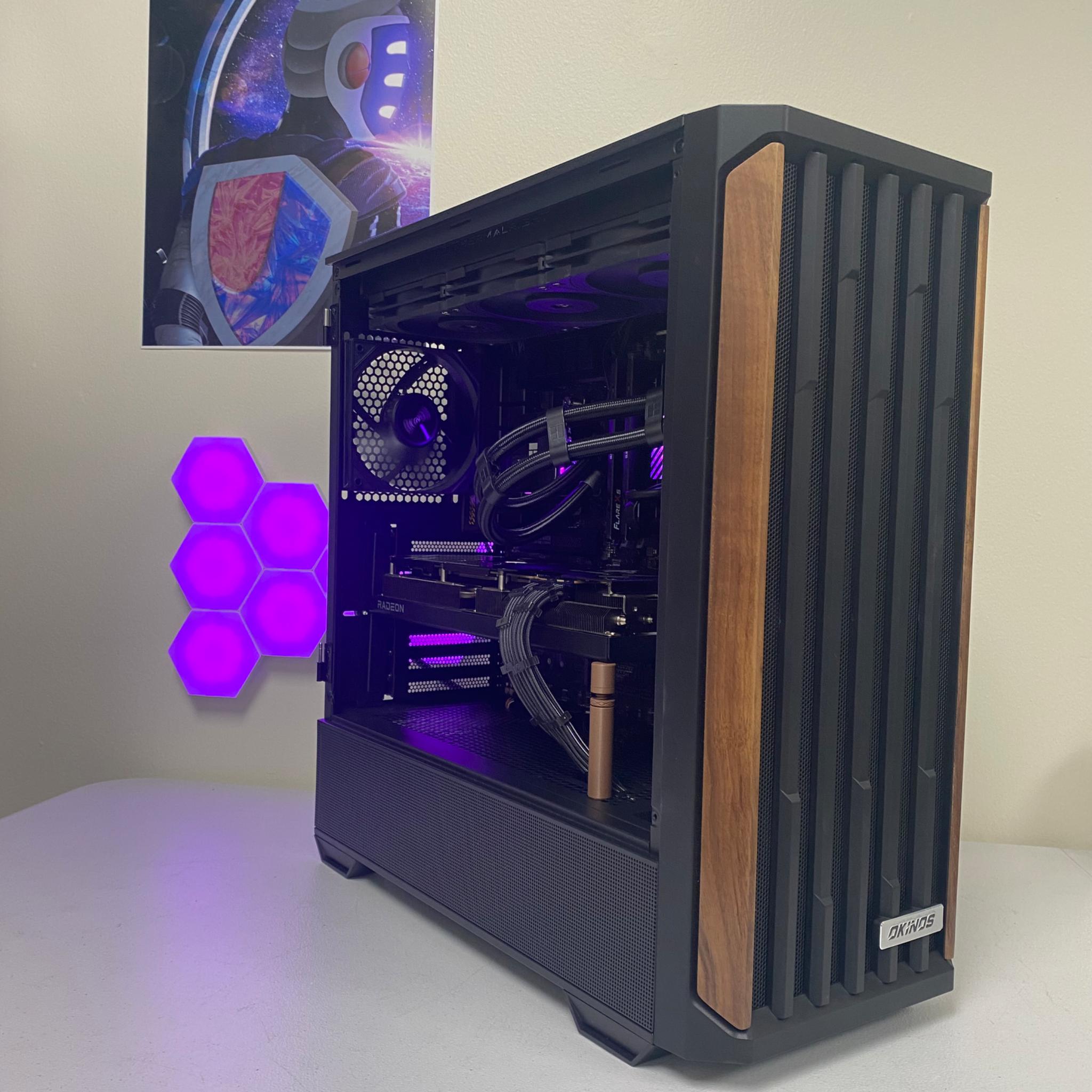 Excellent PC - Ryzen 7 7800X3D - RX7800XT - 32GB - 2TB 🌳"Shadow Timber Beast"