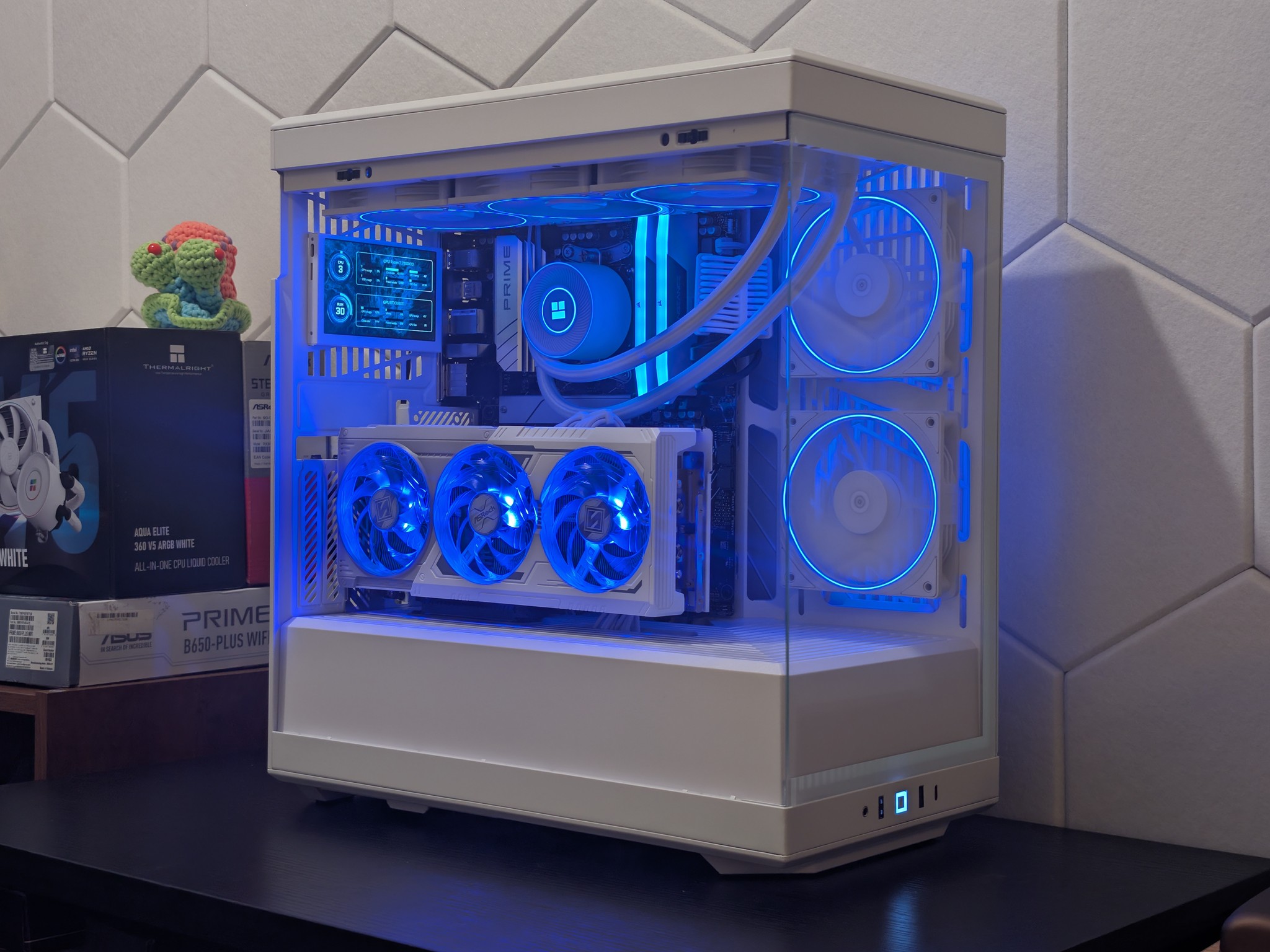 🐻‍❄️🔥4K Gaming Beast | RX 9070XT | Ryzen 7 7800X3D | 2TB SSD | 32GB RAM | WiFi 6 & BT🔥🐻‍❄️