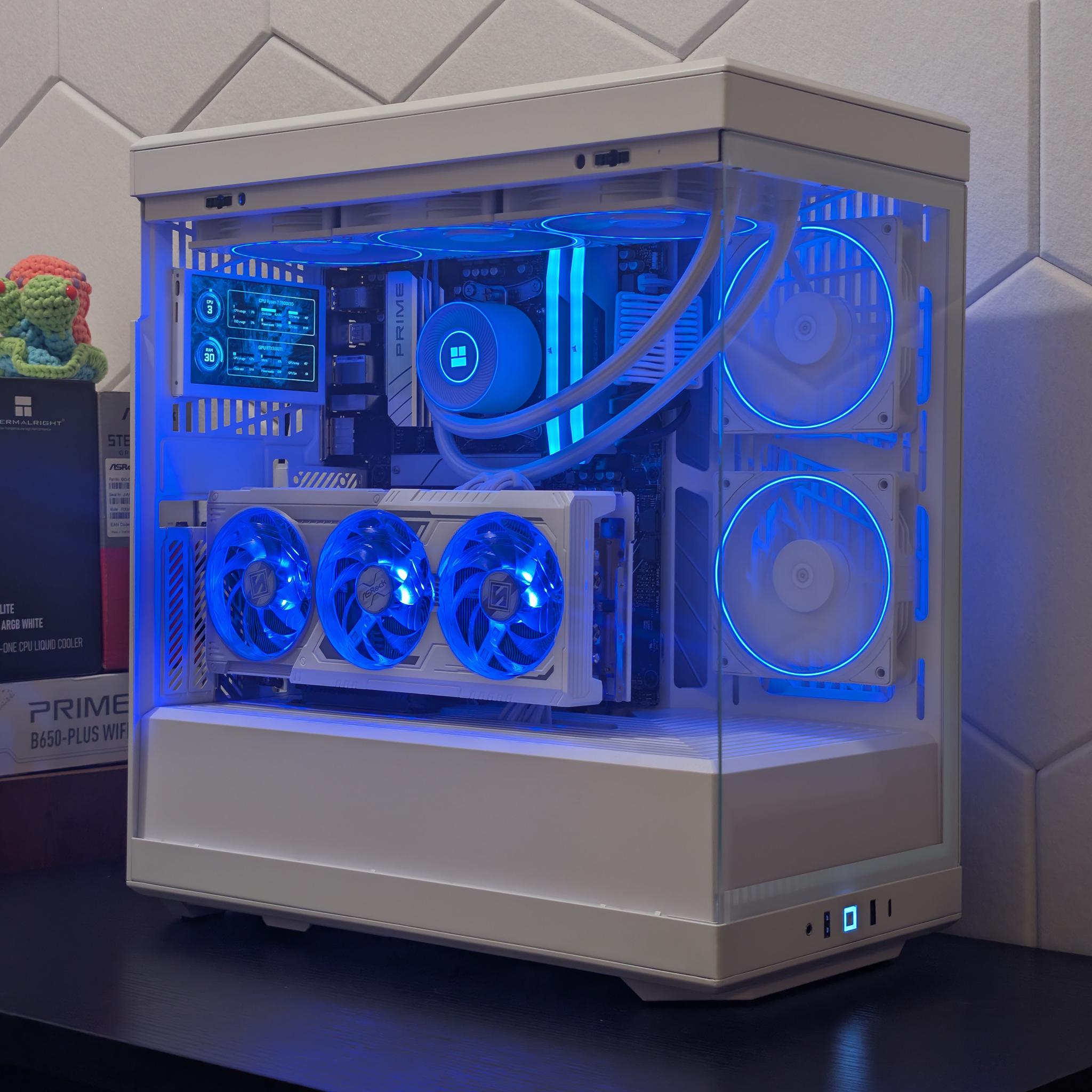 🐻‍❄️🔥4K Gaming Beast | RX 9070XT | Ryzen 7 7800X3D | 2TB SSD | 32GB RAM | WiFi 6 & BT🔥🐻‍❄️