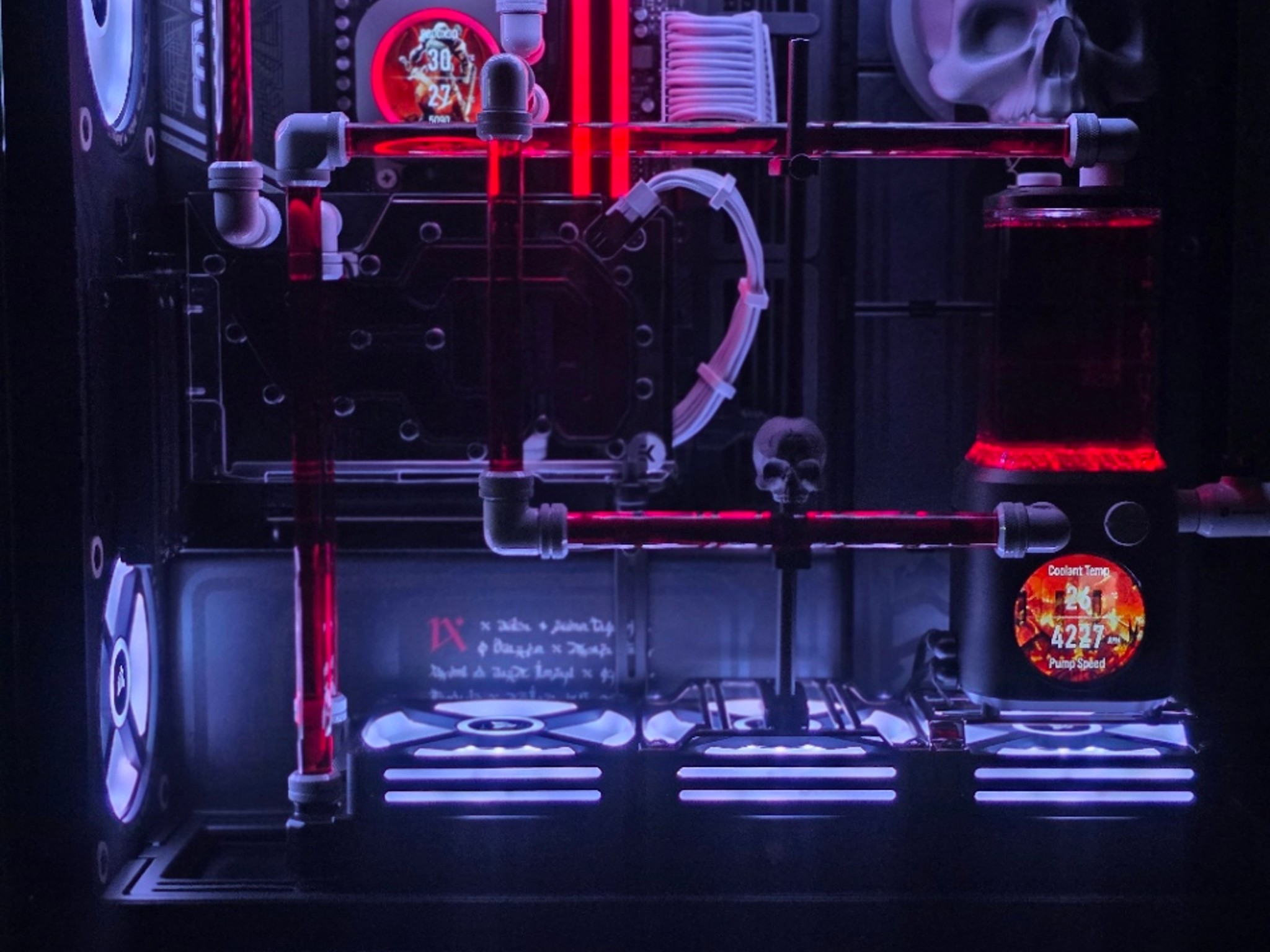 Doombringer Custom Loop RTX 5090 / Ryzen 9800X3D
