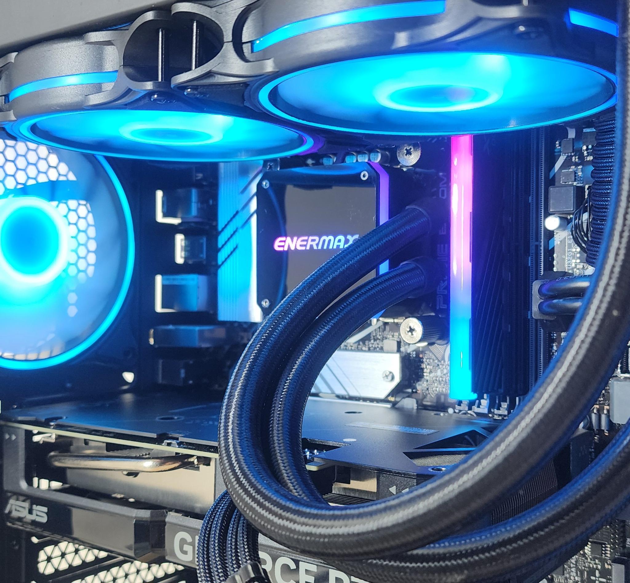 Gaming PC i5-14400F 16GB RAM 1TB SSD RTX 4060 8GB Windows 11 Computer