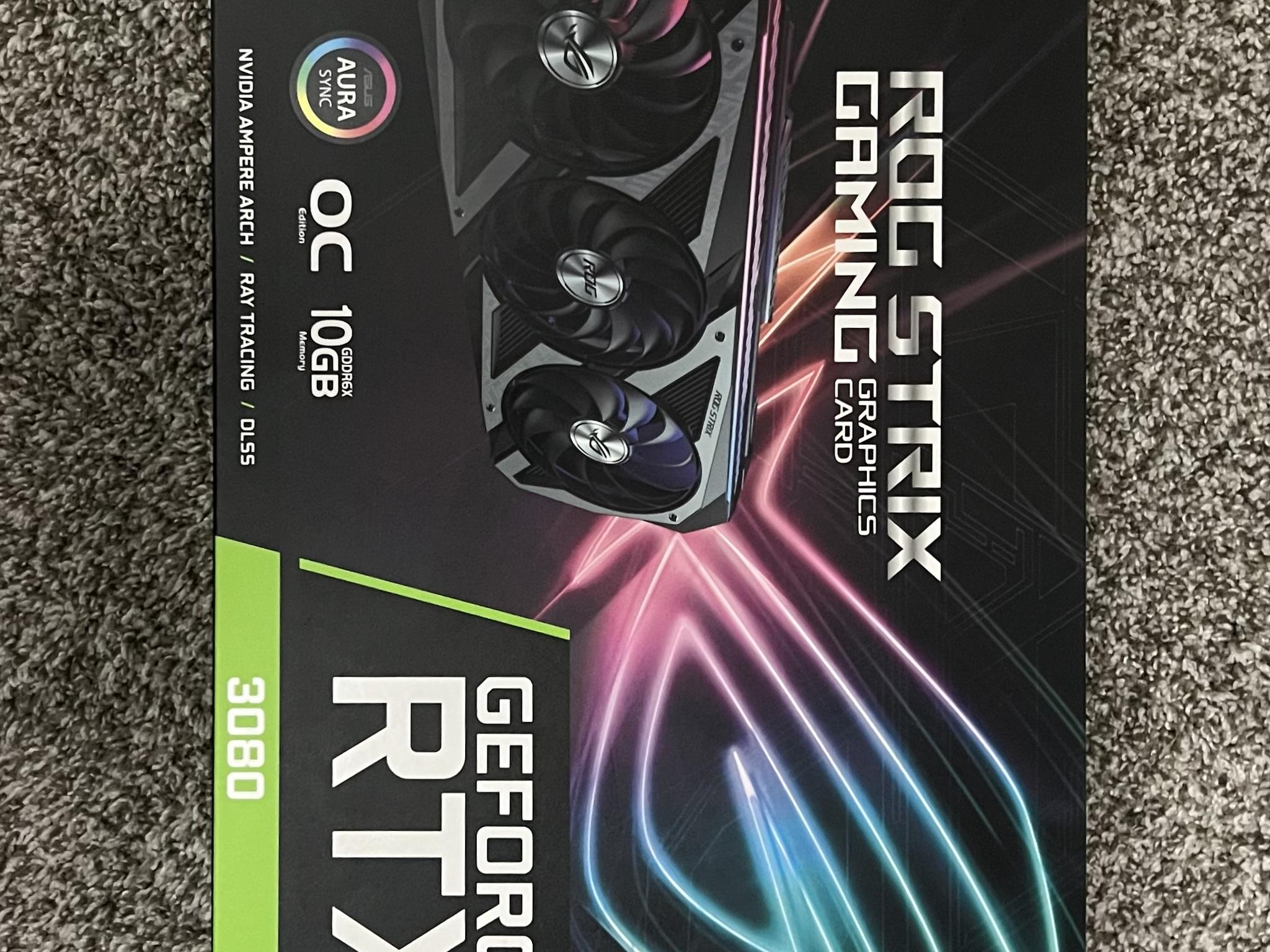 ASUS ROG Strix GeForce RTX 3080 OC 10GB GDDR6X