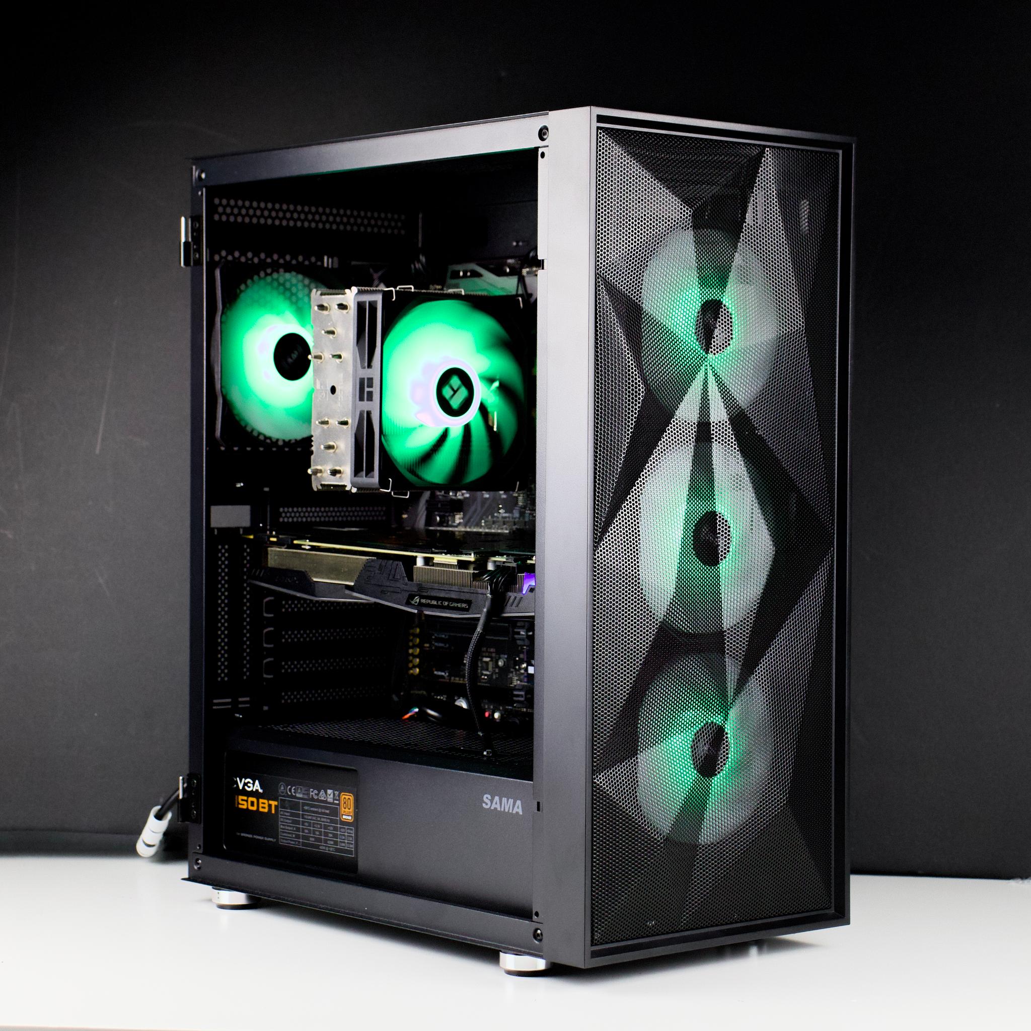 🔥Budget Gaming PC - Intel i7, GTX 1070, 16GB DDR4, 500GB SSD, WiFi - RGB🔥