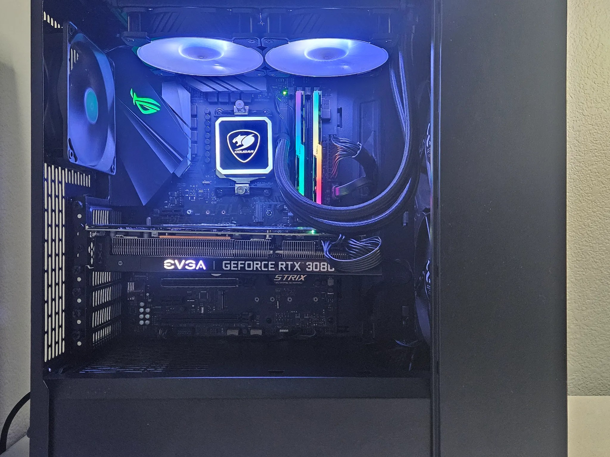 High End Gaming PC Ryzen 7 5800x RTX 3080 32GB RAM 1TB SSD 2TB HDD