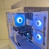 White Gaming PC Ryzen 5 1600x, XFX RS 480 8GB, 16GB DDR4 RAM