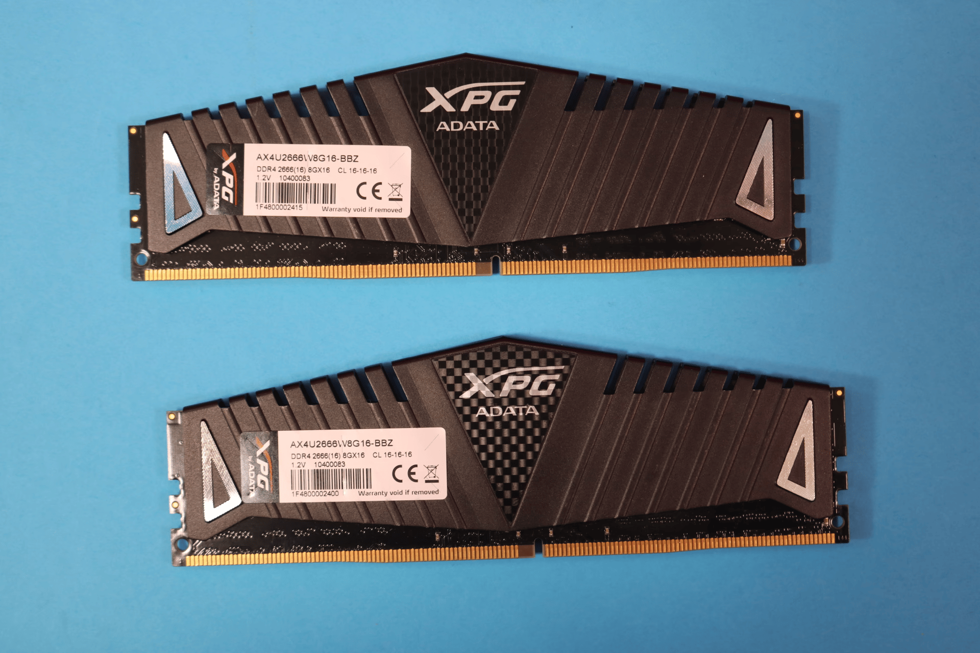 ADATA XPG Z1 16GB (2x8GB) DDR4 2666MHz CL16 1.2V Desktop RAM AX4U2666W8G16-BBZ