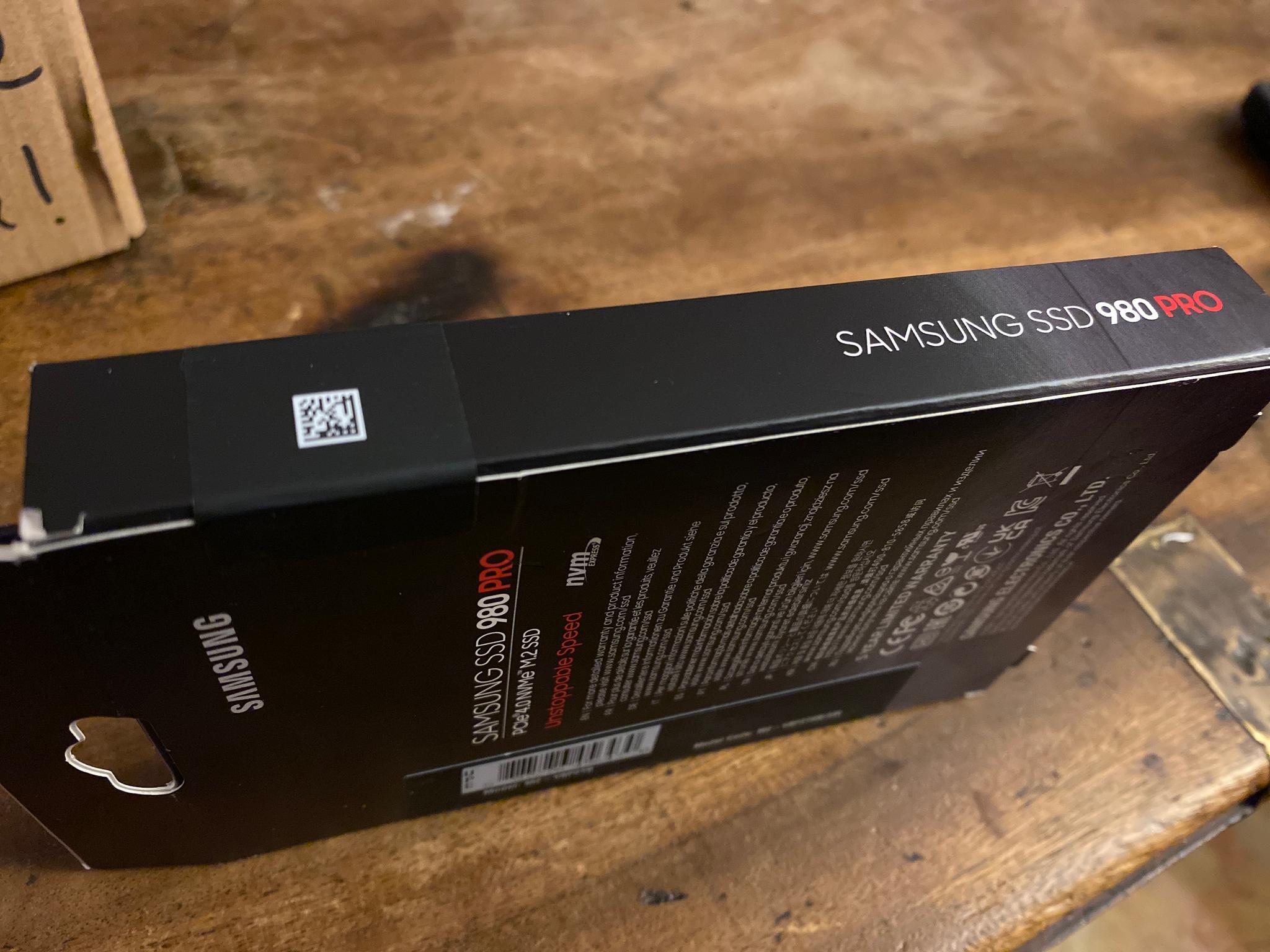 Brand-New Samsung 980 PRO 2TB PCIe 4.0 NVMe M.2 SSD