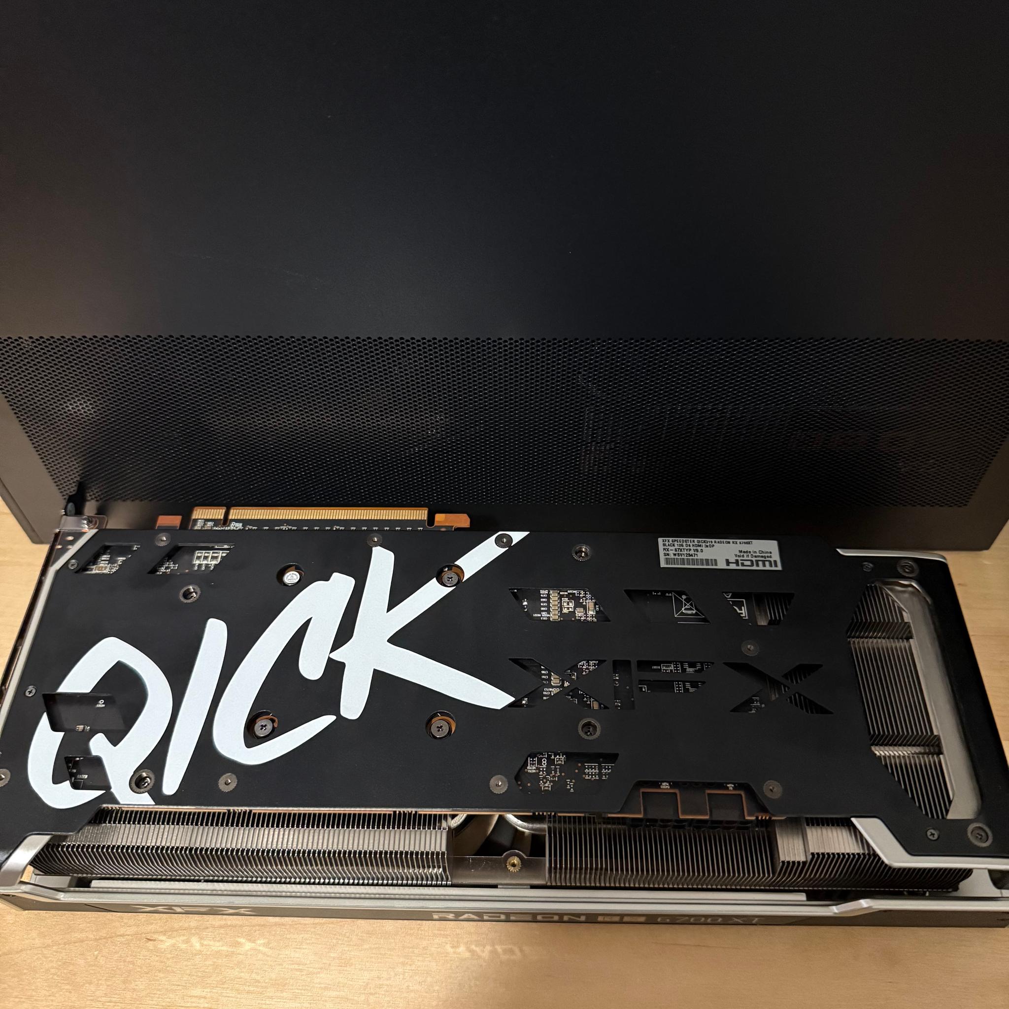 XFX SPEEDSTER QICK 319 Radeon RX 6700 XT ULTRA Gaming 12GB GDDR6 Graphics Card