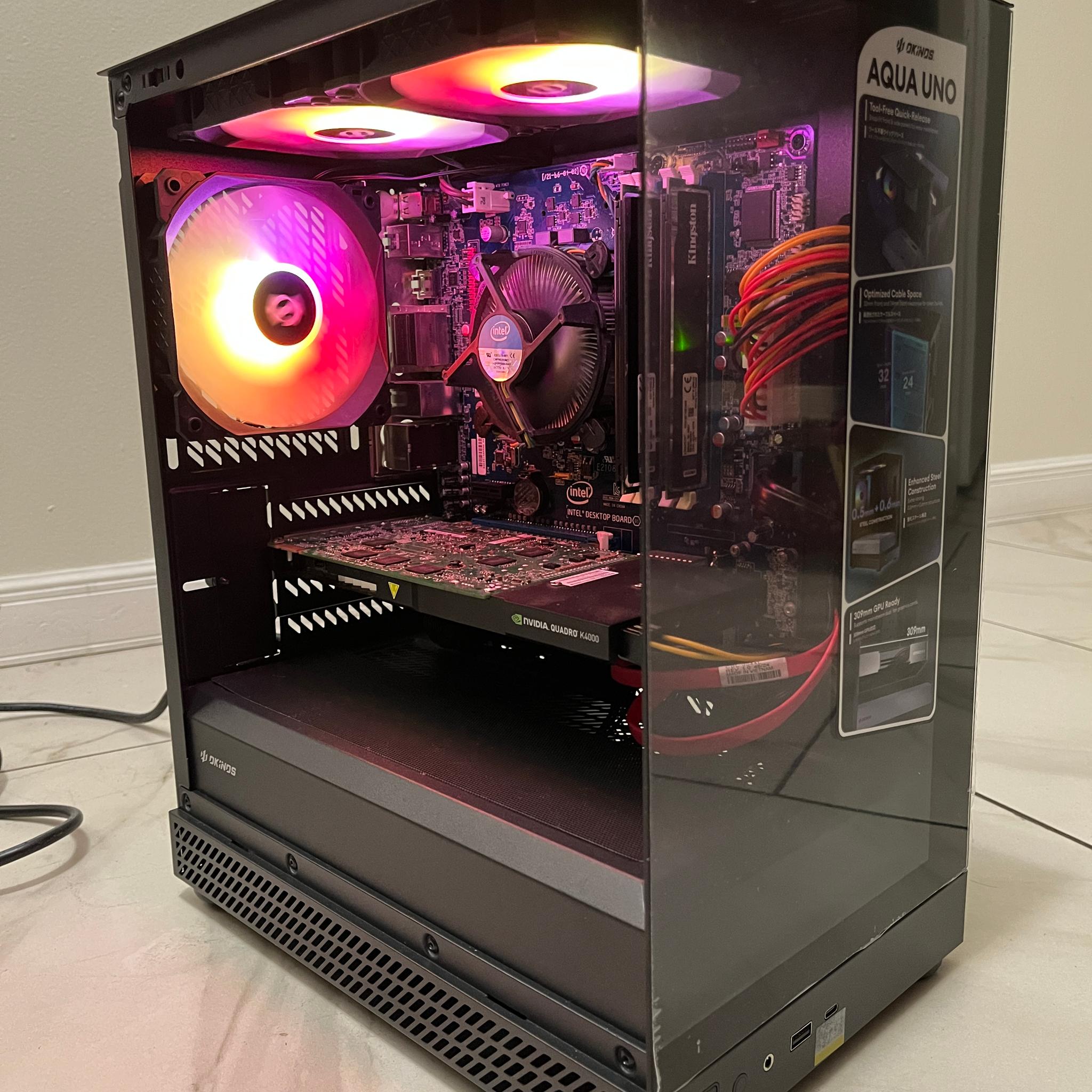Super Budget Gaming PC - Intel i7-3770k, NVIDIA 3GB GPU, 16GB RAM, 378GB Storage, w/ Wi-Fi & BT