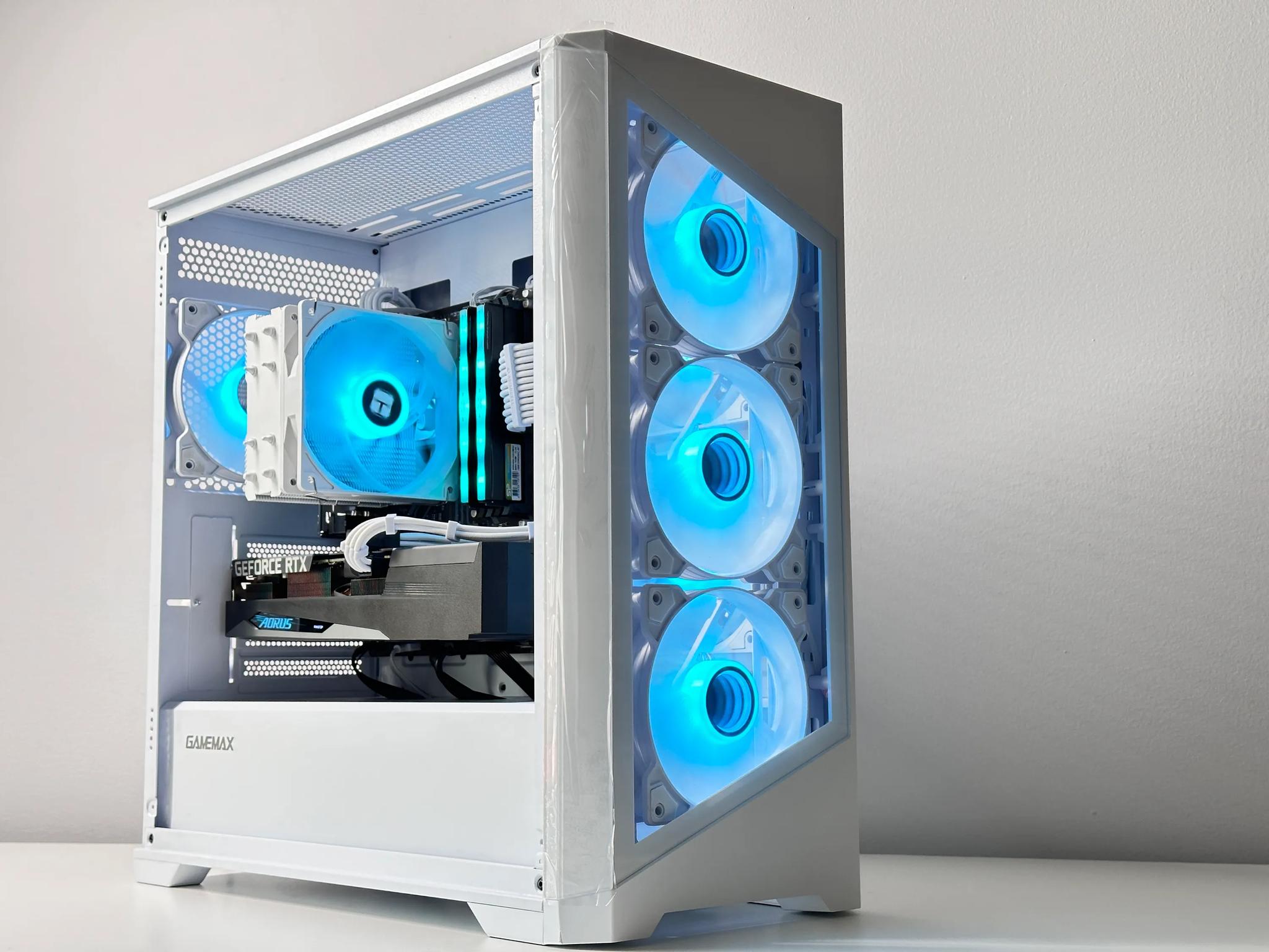 🧊Iceberg🧊Nvidia RTX 3060 Ti 8GB🌨️AMD Ryzen 5 5600X 6Core🌨️32GB DDR4🌨️ 1TB SSD NVME