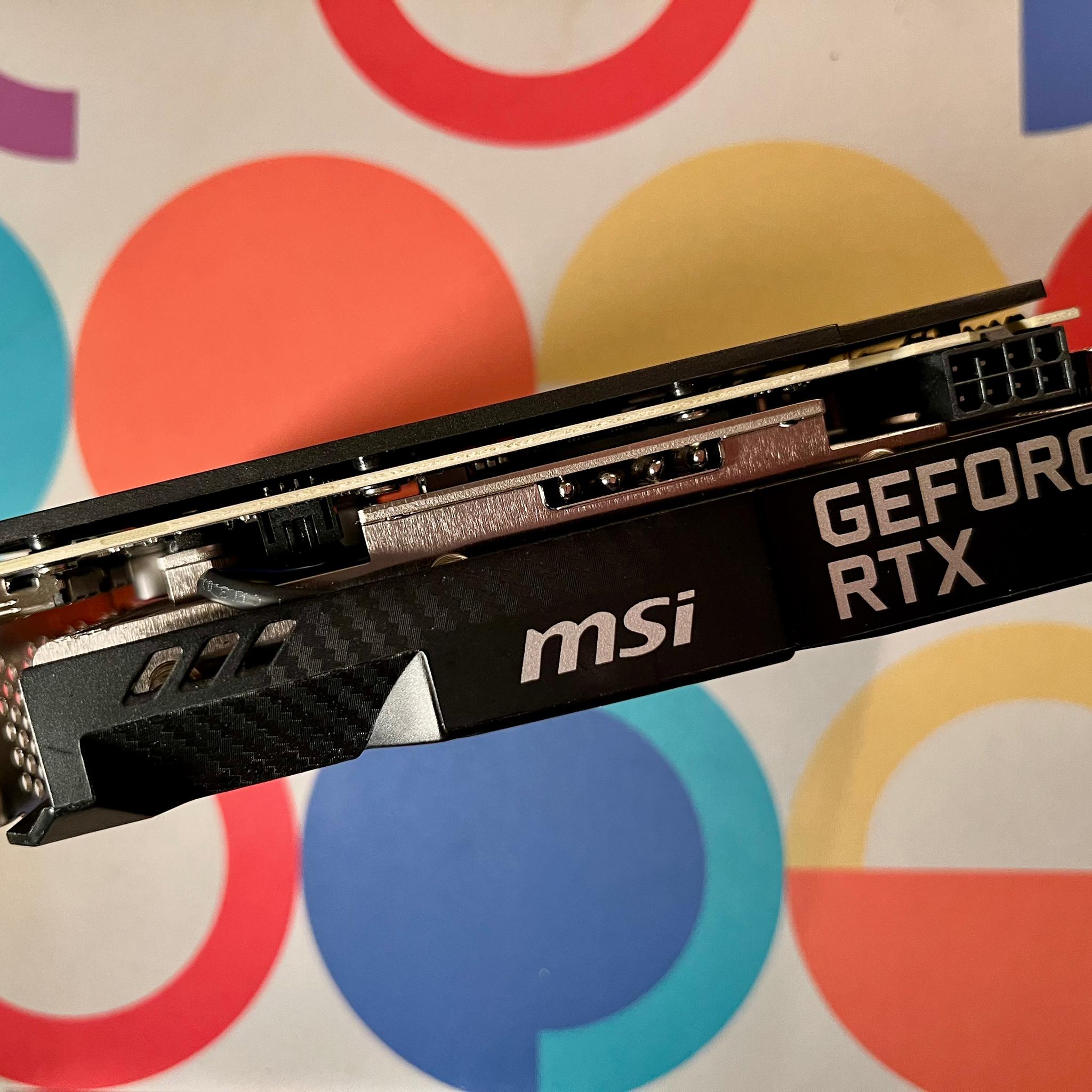 MSI NVIDIA GeForce RTX 3060 AERO ITX 12GB GPU