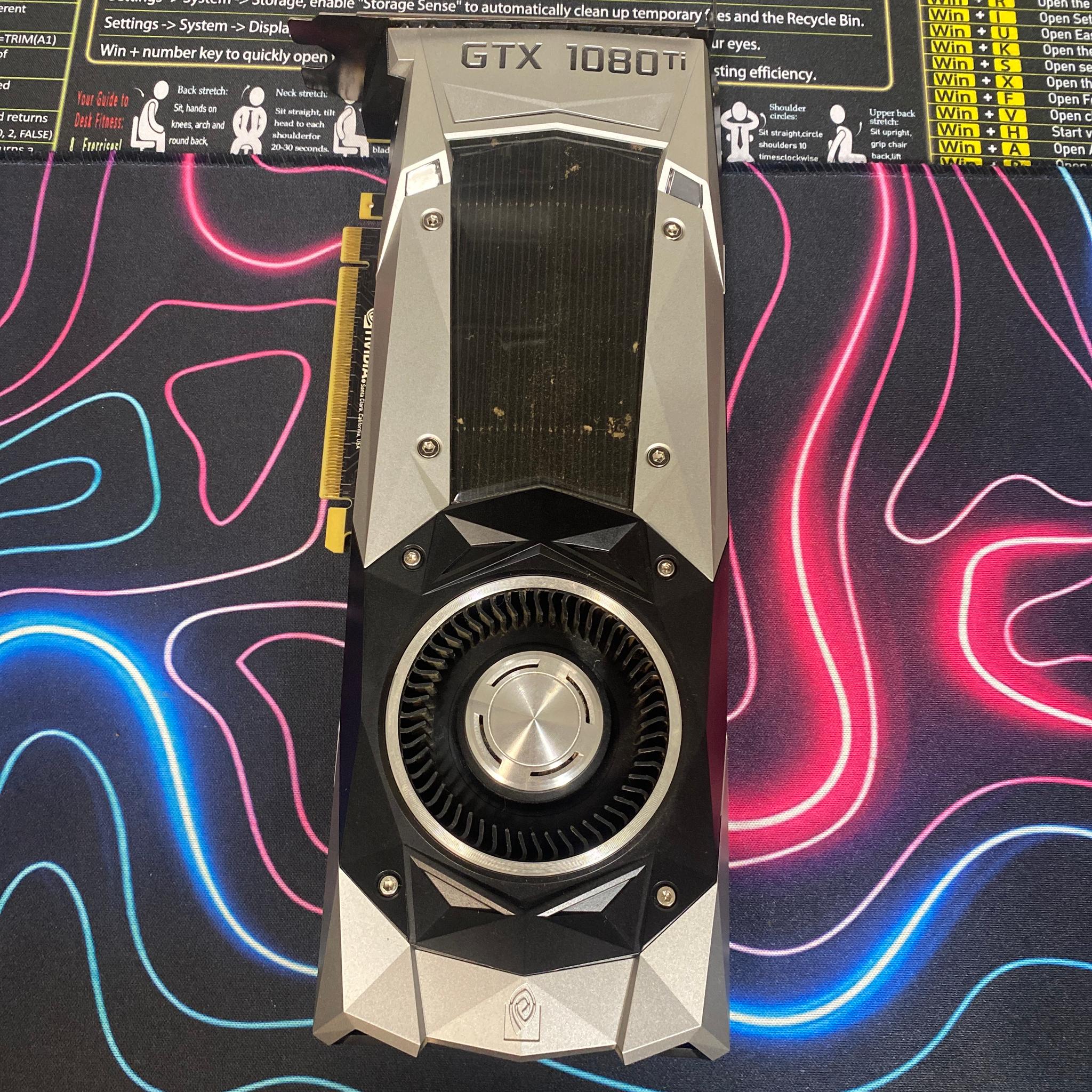NVIDIA GeForce GTX 1080 Ti Founders Edition 11  GB GDDR5X Graphic Card