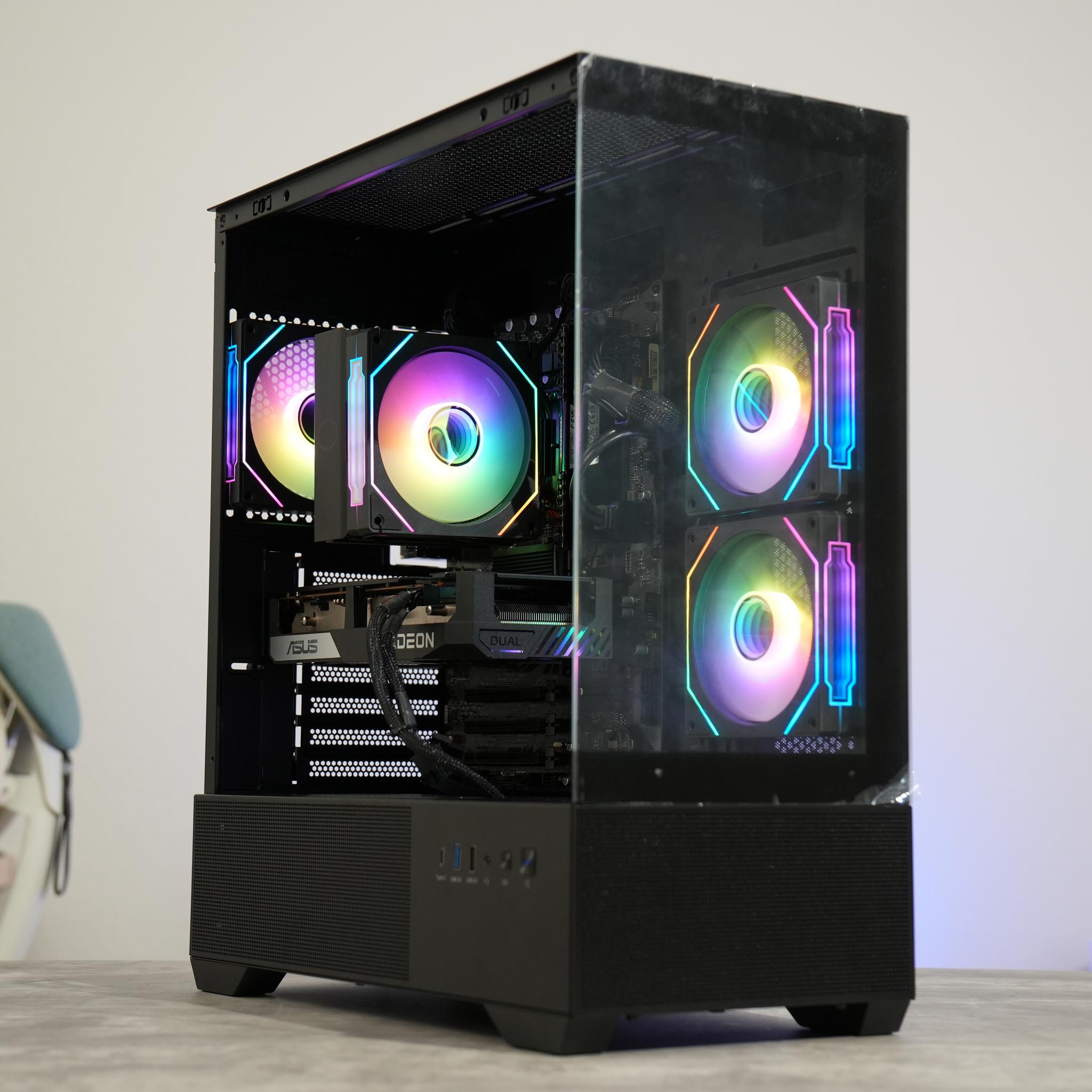 Gaming PC | RX 6600 + INTEL i3 13100F | 16GB RAM | 1TB SSD | WIFI/ BT | WINDOWS 11 |