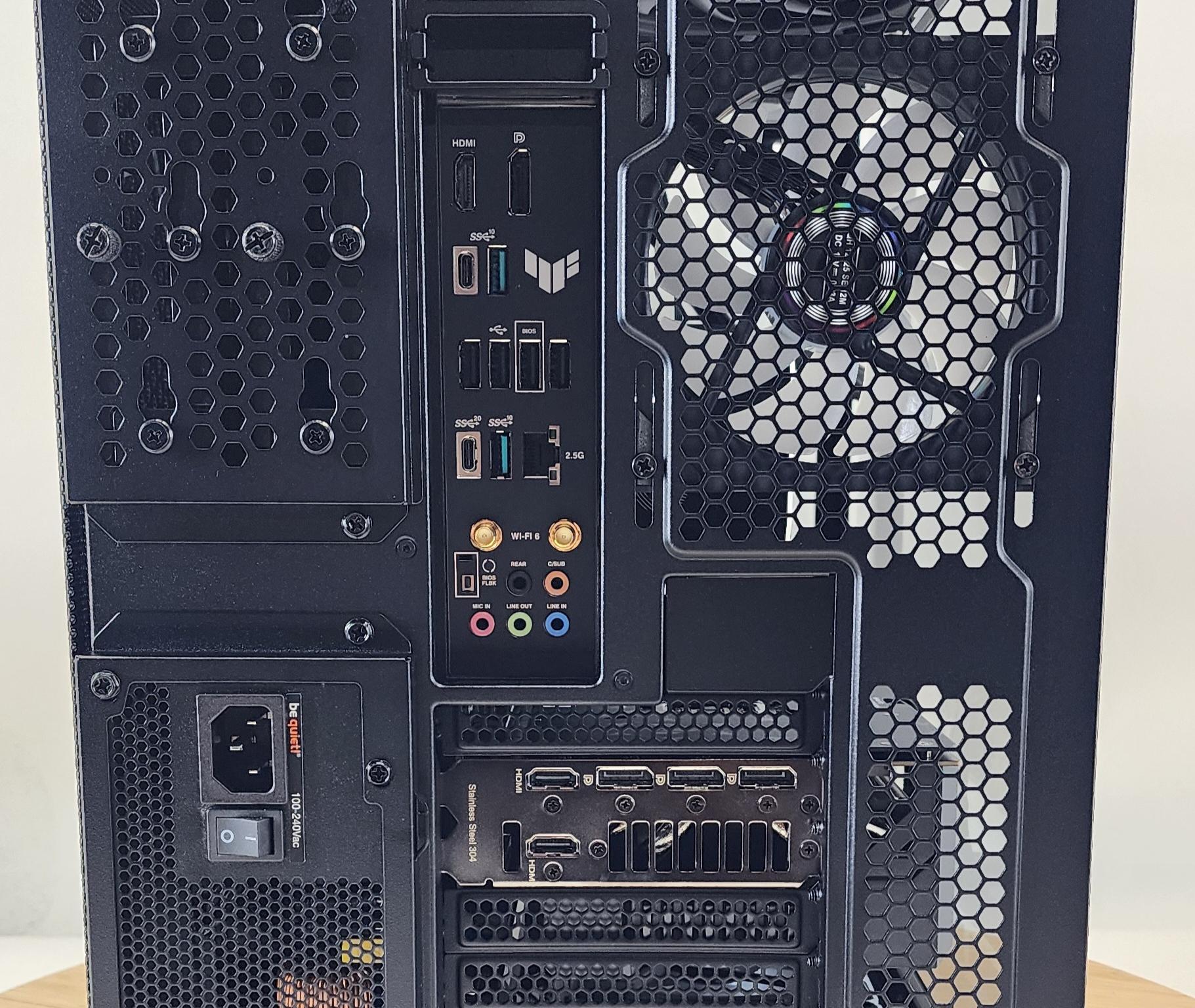 Gaming PC Ryzen 7 9800X3D 32GB RAM 2TB SSD RTX 4080 SUPER 16GB Win11 Computer