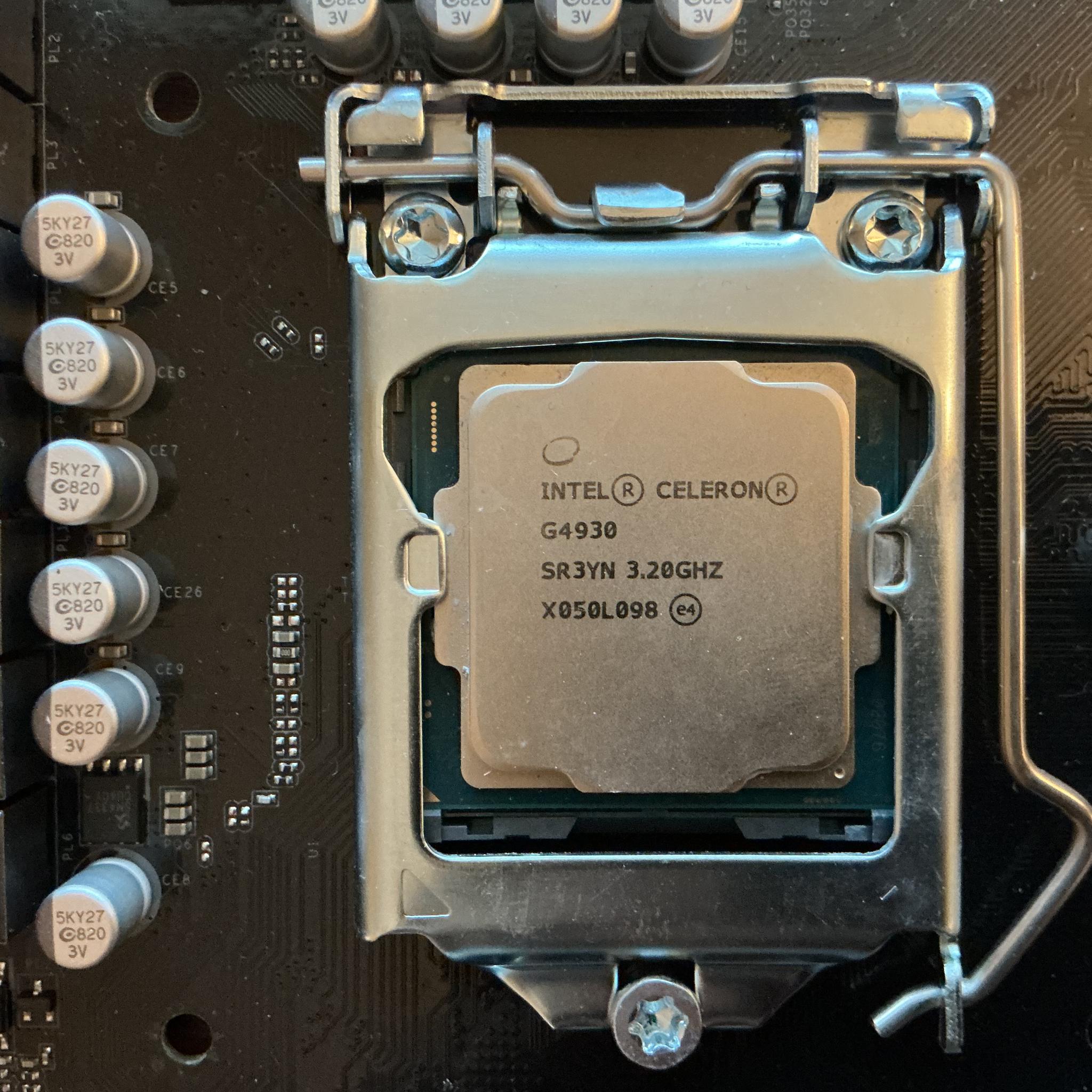 Asrock z370 Motherboard/Celeron/8gb RAM/cooler/Bluetooth & WiFi