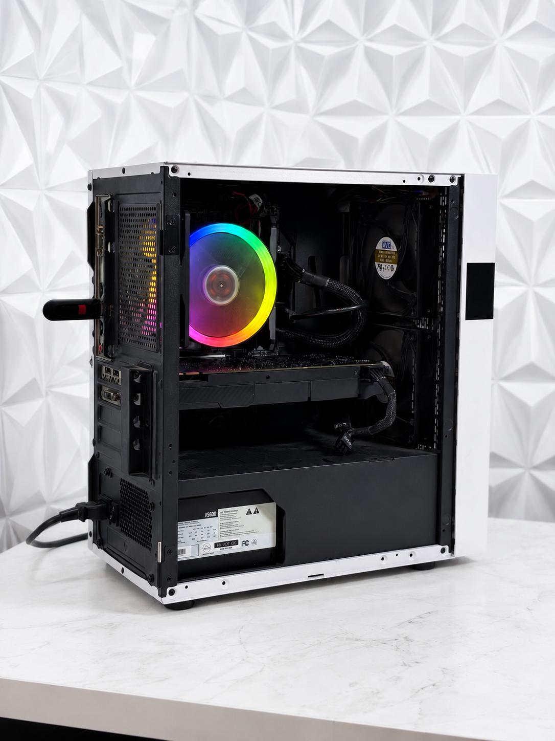 GeForce GTX 1080 Custom Gaming PC - Core i5-10400F, 16GB RAM, 128GB SSD
