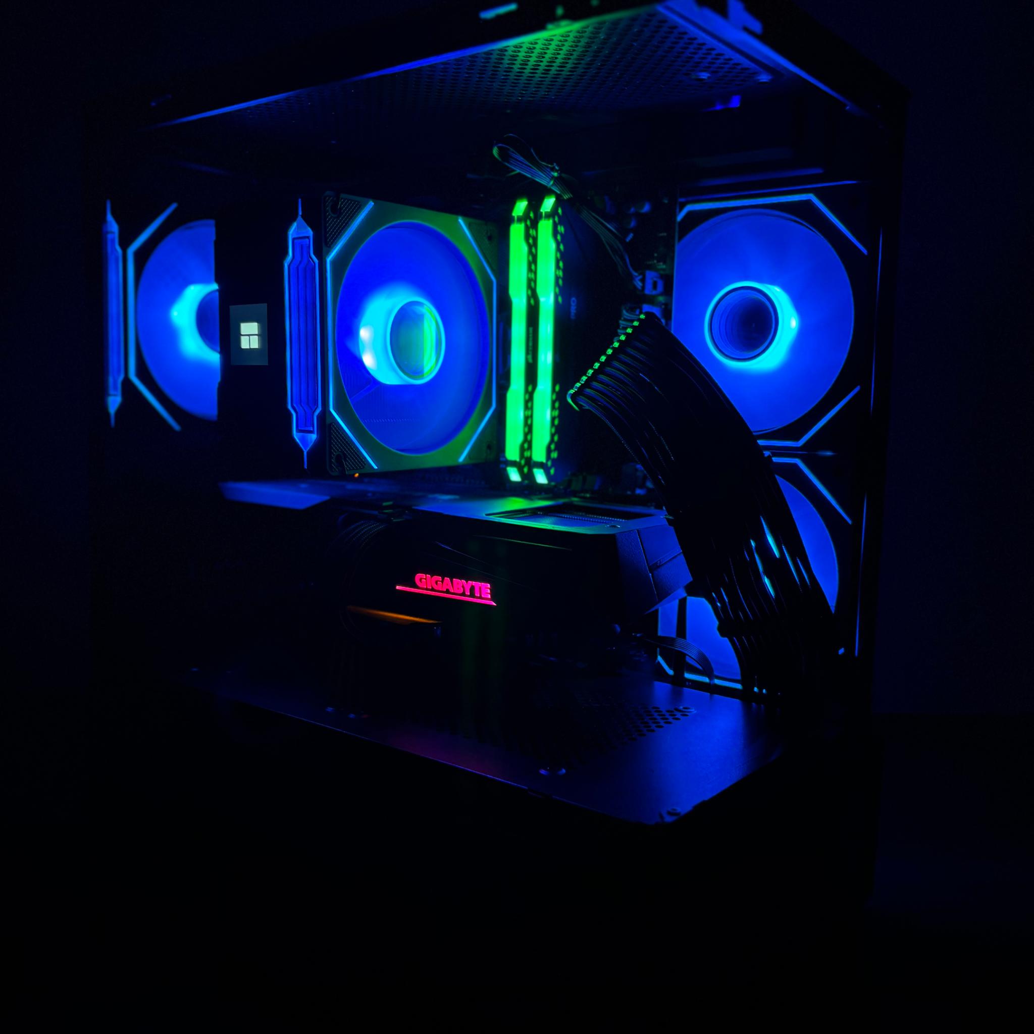 🕷️Gaming PC Ryzen 5 5600x 32GB RAM 1TB SSD RTX 3060 Ti 8GB