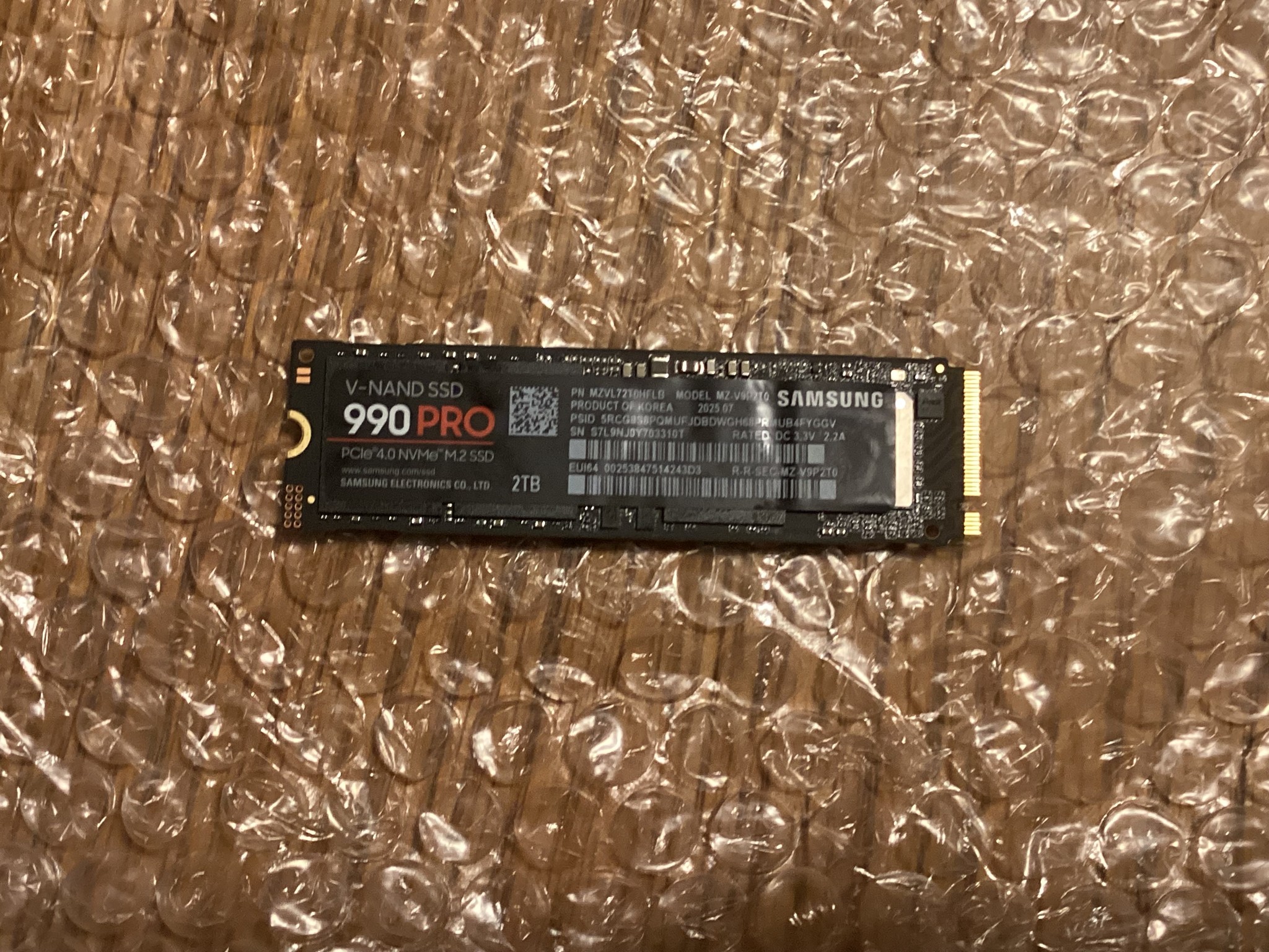 Samsung 990 Pro 2TB