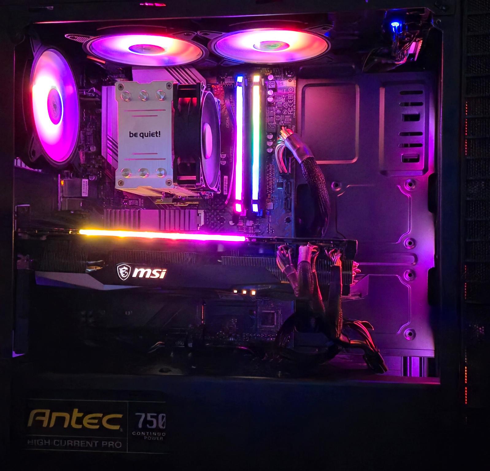 💥 HIGH FPS GAMING PC – RX 6800 XT / R7 5700X / 32GB RGB / 2TB NVMe 💥