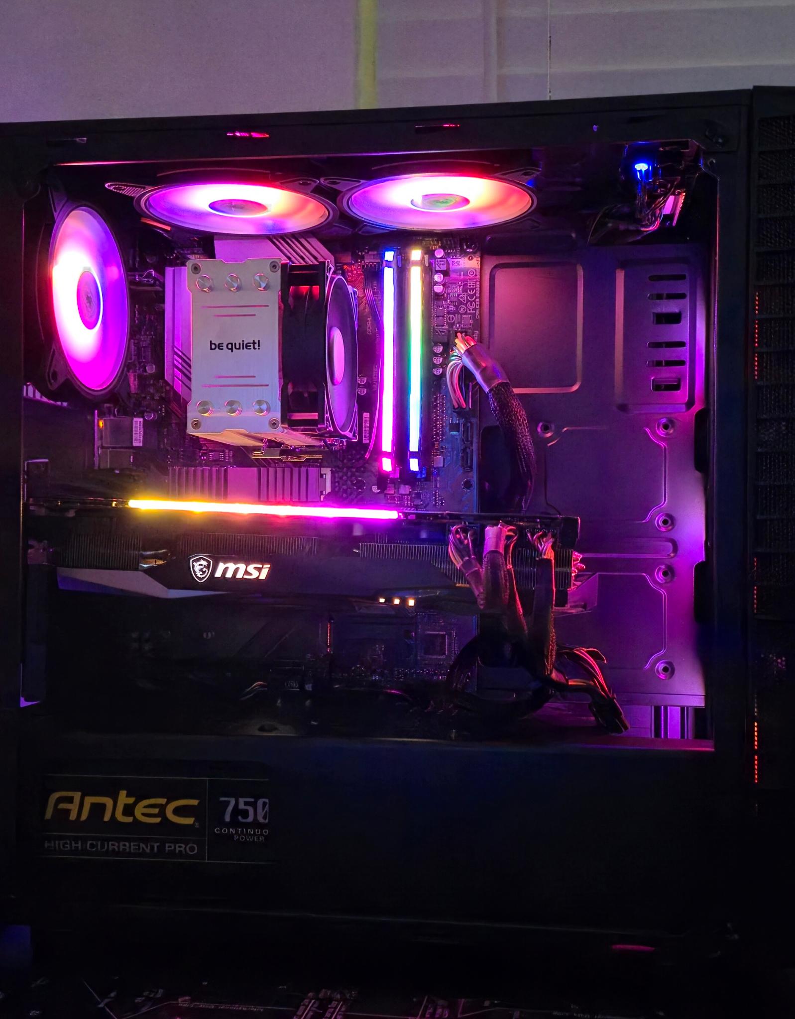 💥 HIGH FPS GAMING PC – RX 6800 XT / R7 5700X / 32GB RGB / 2TB NVMe 💥