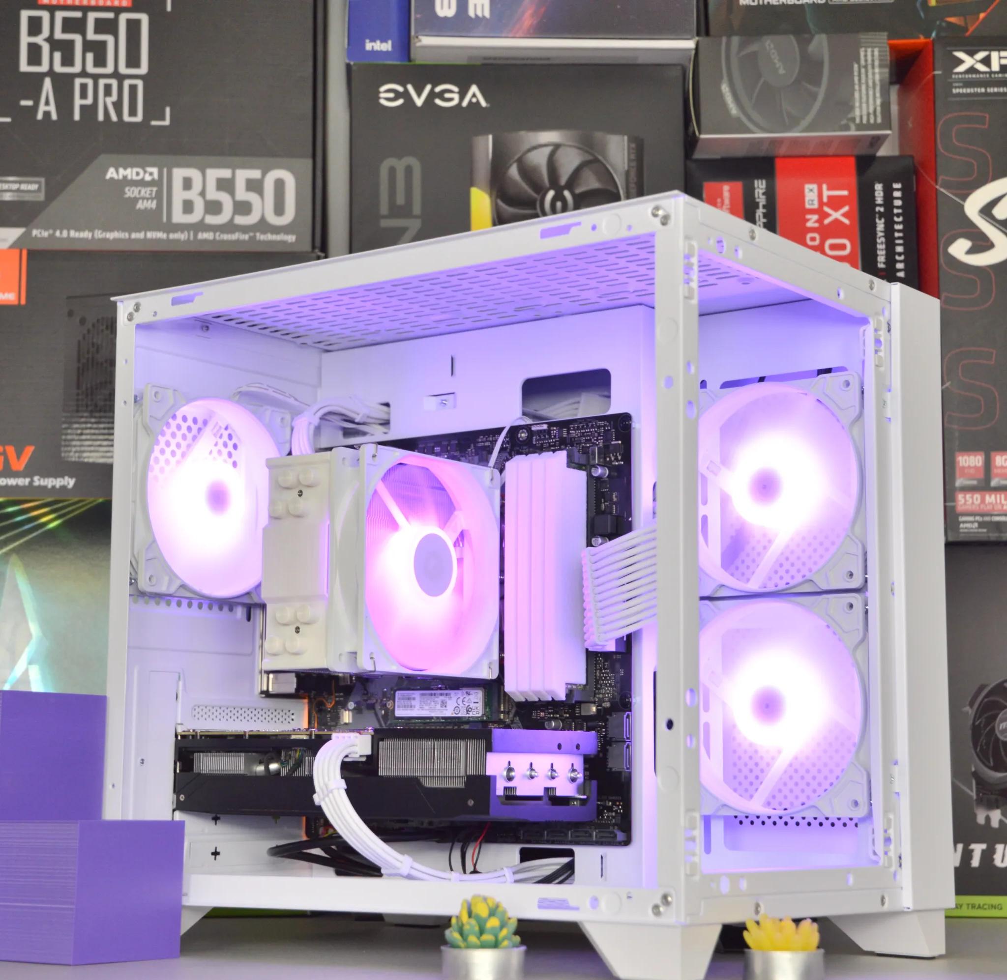 ❄️❄️| RTX 3060 Ti 8GB | RYZEN 5 5600 | 32GB DDR4 RAM | 1TB NVME SSD | The Snowflake |