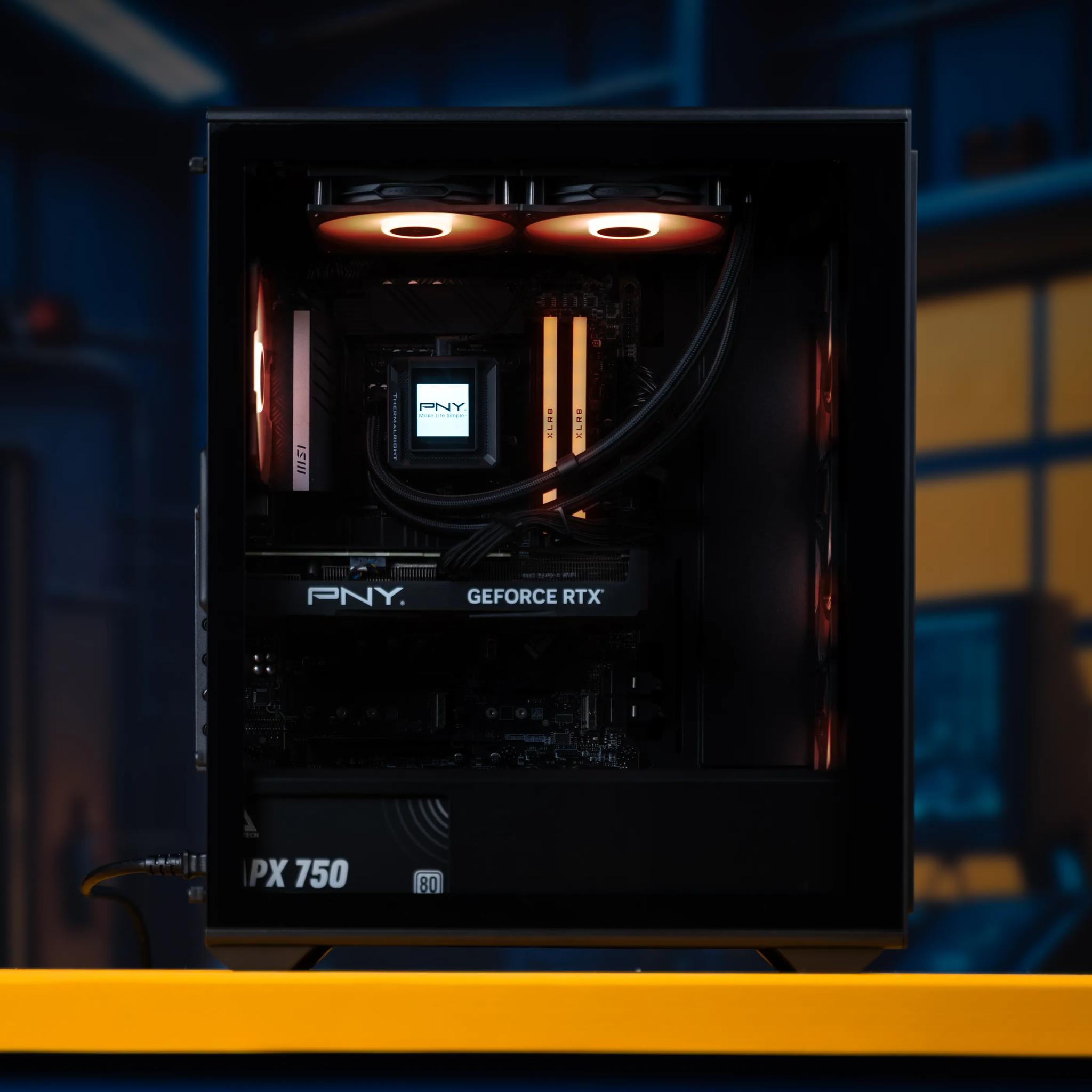 “Lytre [PNY EDITION]” RTX 4070 i5 12600KF 32GB Windows 11 .5TB 4K Gaming Workstation PC