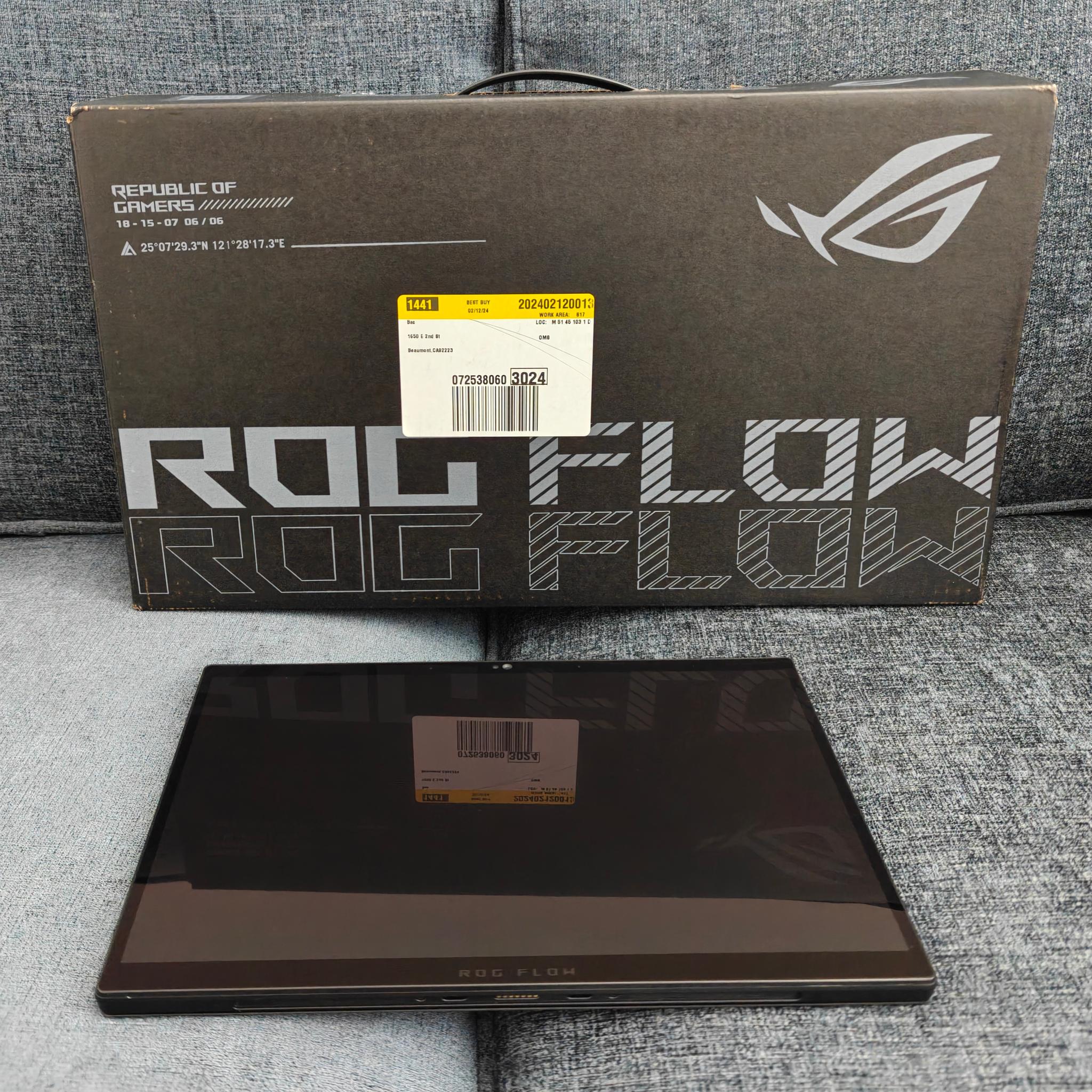 ASUS ROG Flow Z13 i9-13900H RTX 4060 165Hz 16GB 1TB Gaming Laptop/Tablet