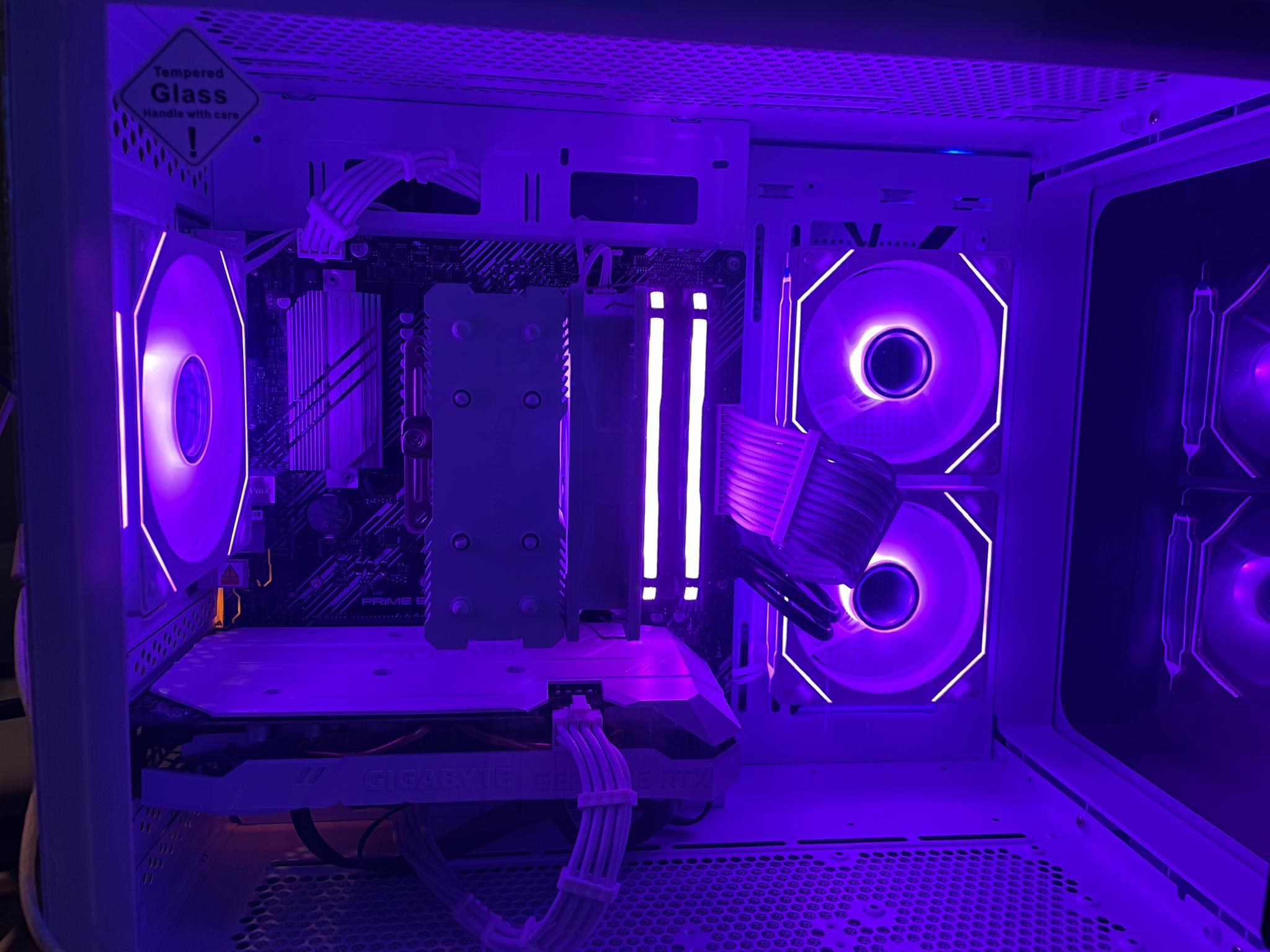 White RTX 2060 Gaming PC (Ryzen 5 3600 | 16GB RAM | 512GB SSD | Wifi + BT)