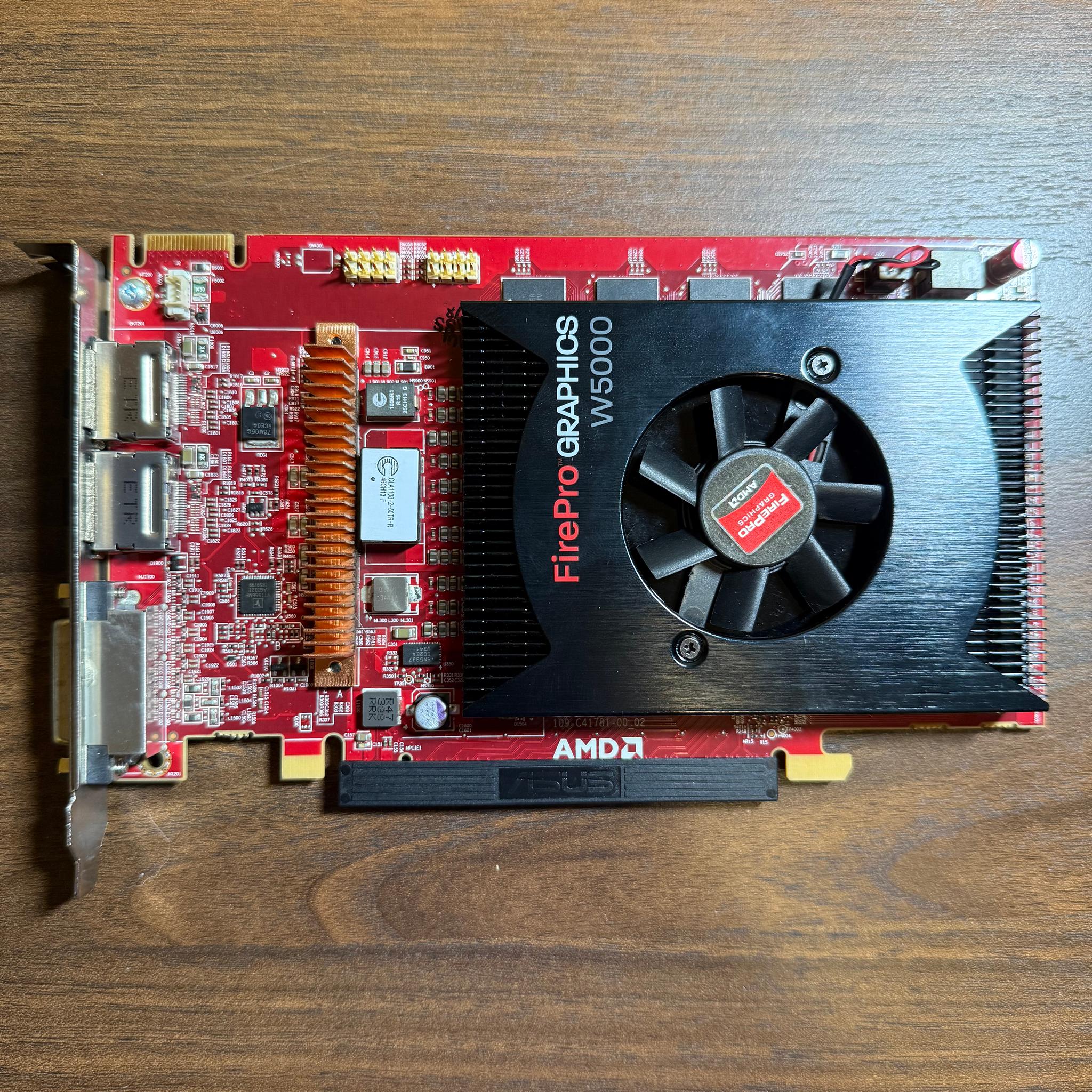 AMD FirePro W5000 2GB GDDR5 Low Profile Graphics Card