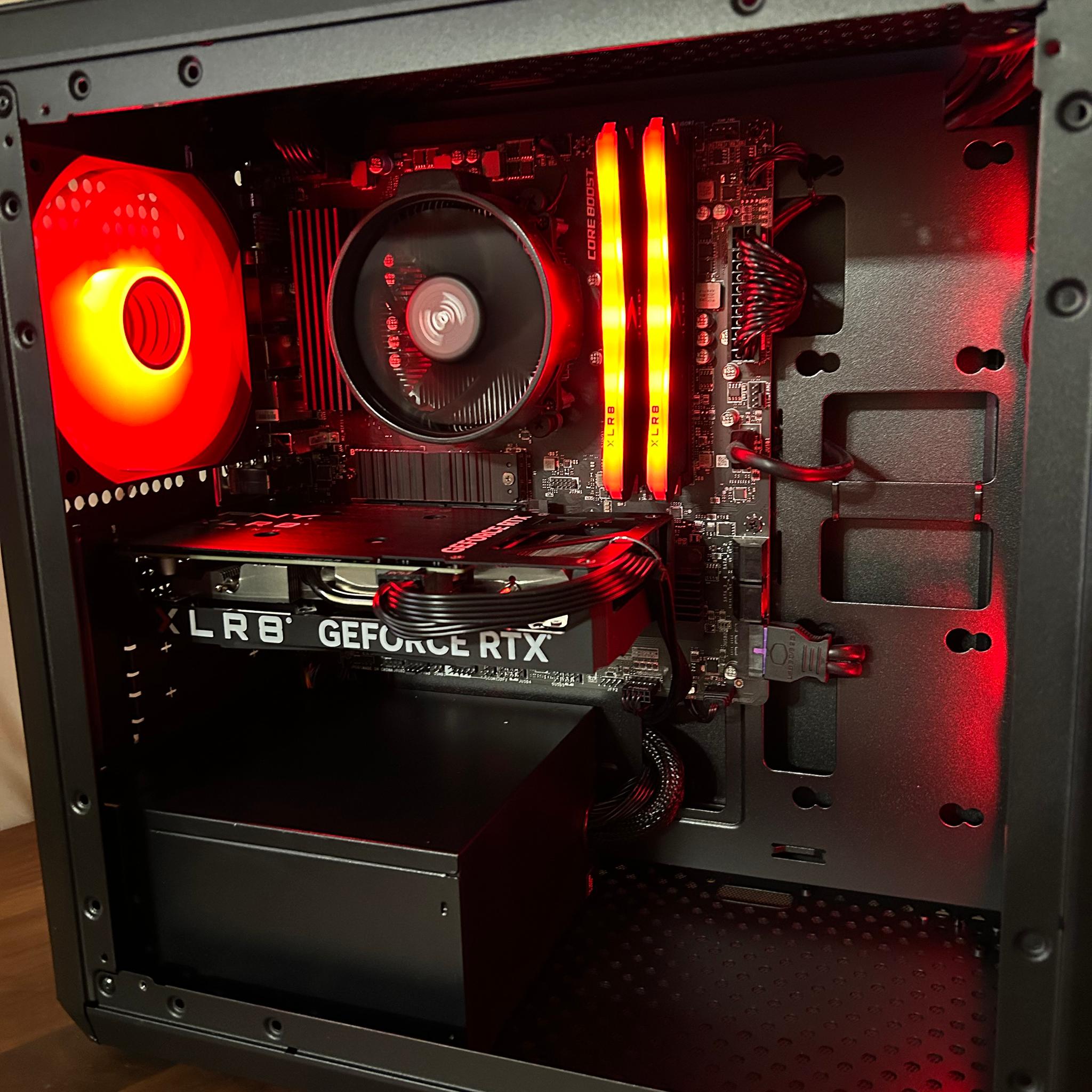 **HOLIDAY SALE** RTX 4060 | Ryzen 5 5500 | 1TB SSD | WI-FI | The Dark Trooper