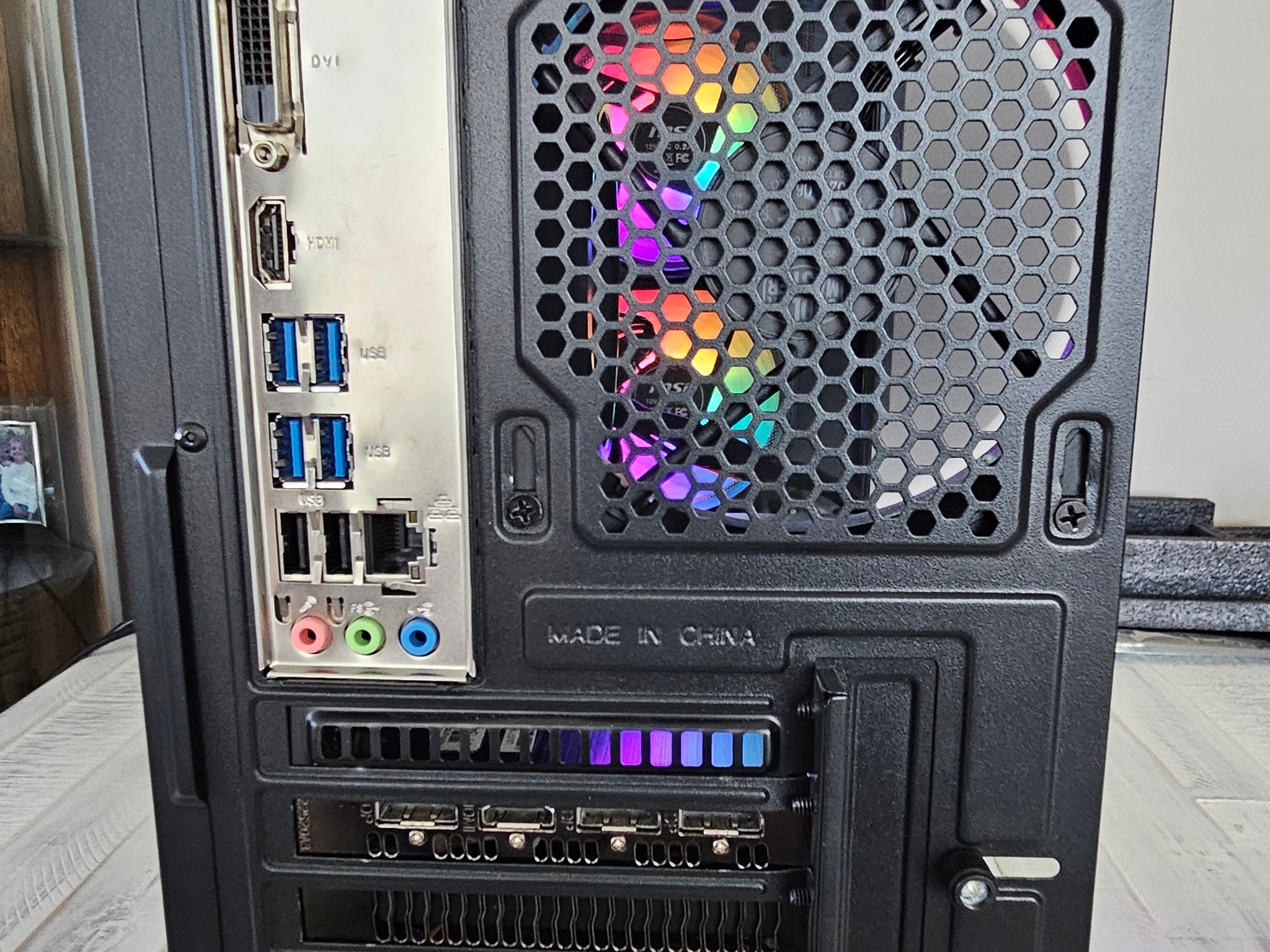 Radeon RX 5700 XT Custom Gaming PC - Ryzen 5 5600G, 16GB RAM, 512GB NVMe