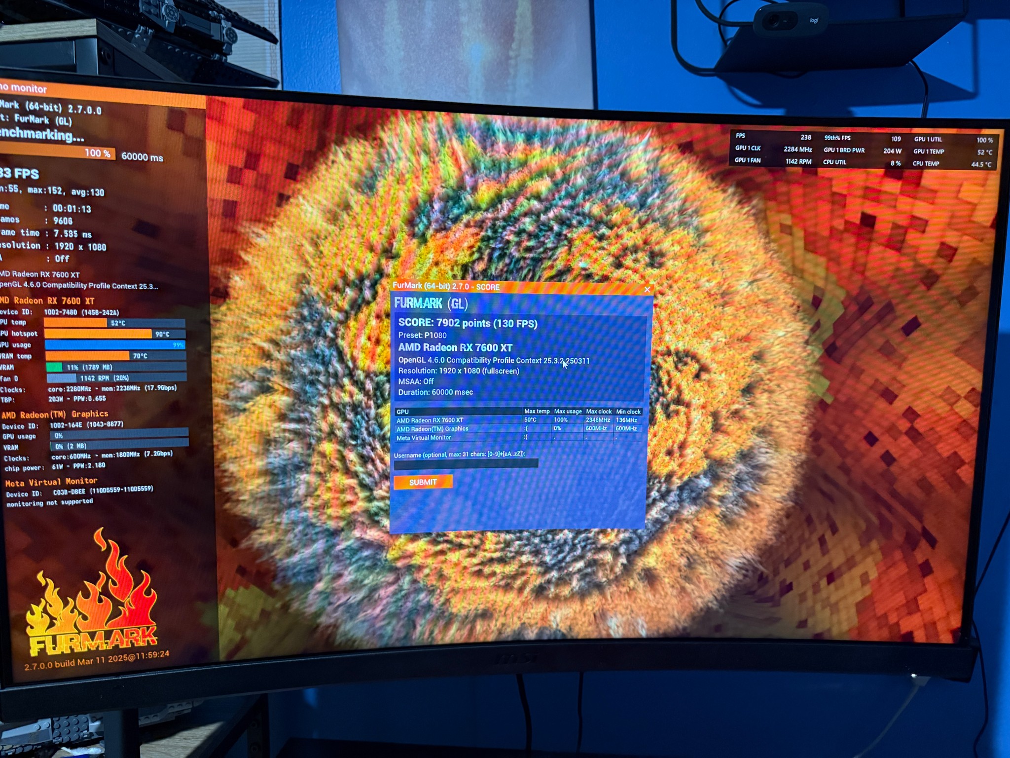 AMD Radeon RX 7600XT 16GB